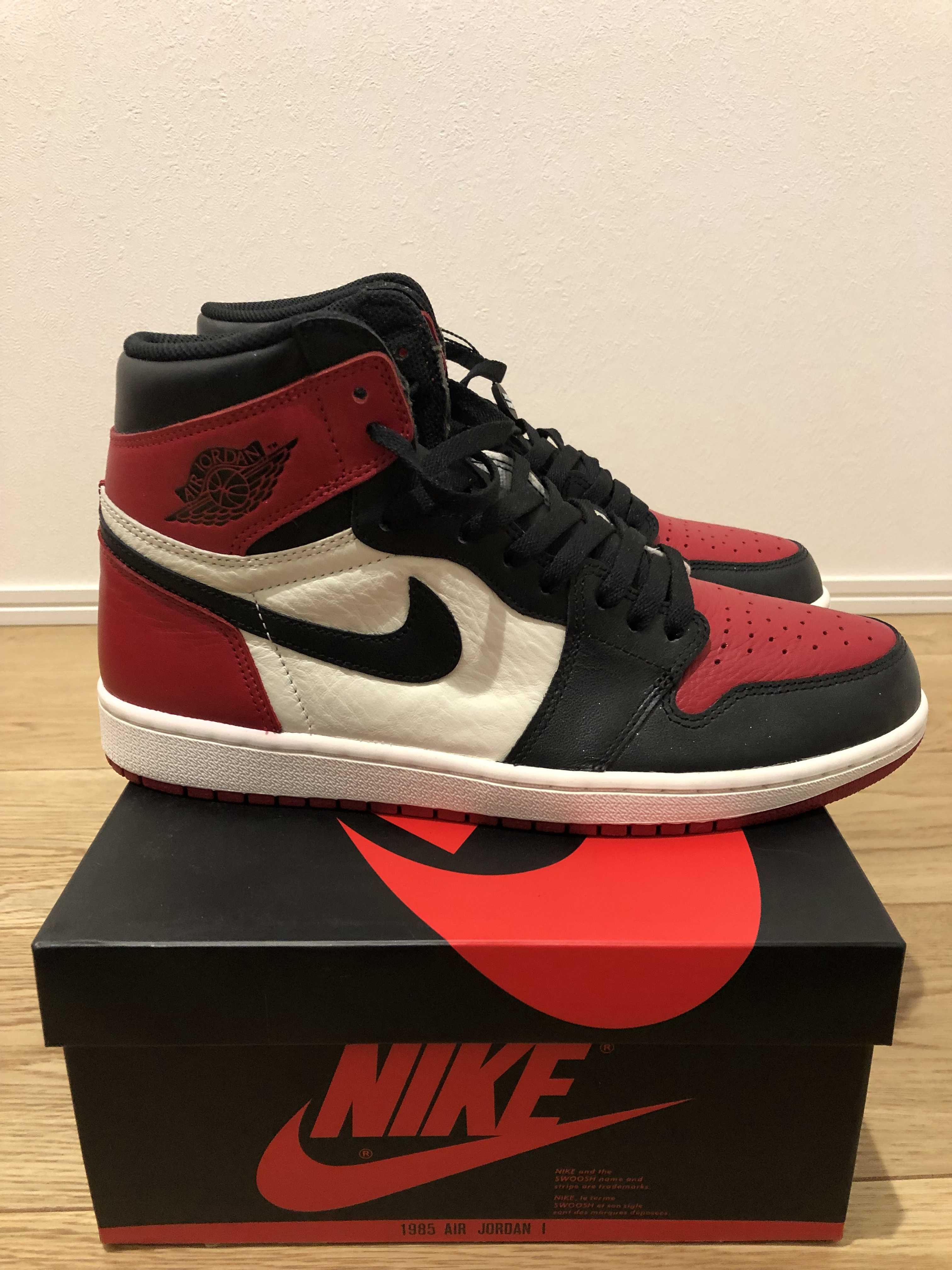 Nike Air Jordan 1 Retro High OG "Bred Toe"