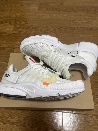 Off-White × Nike Air Presto "White/Black/Cone"