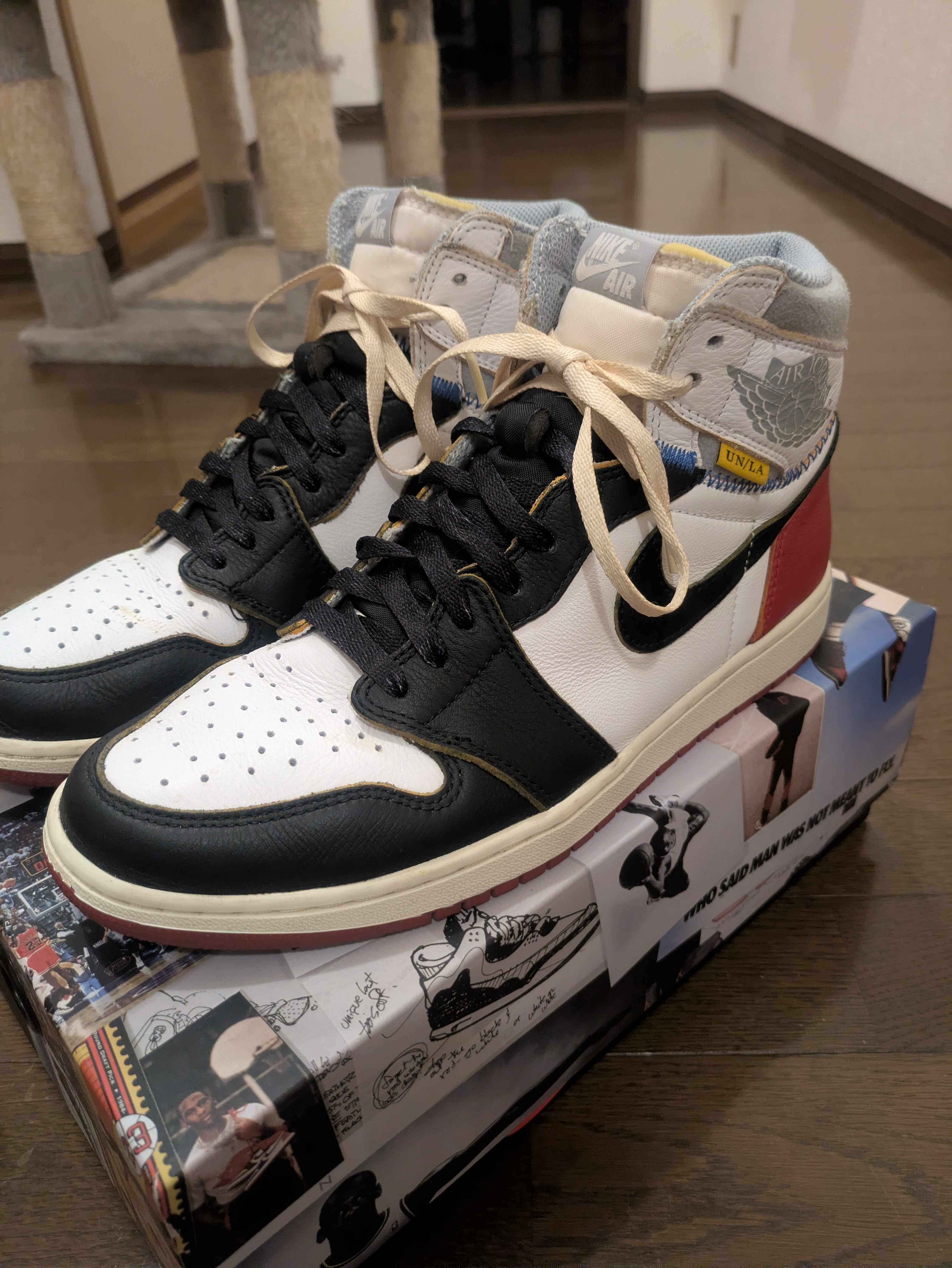 UNION × Nike Air Jordan 1 Retro High OG NRG "Varsity Red/Wolf Grey"