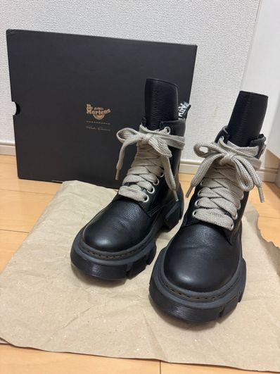 Rick Owens × Dr.Martens 1460 DMXL Jumbo Lace Boot "Black"