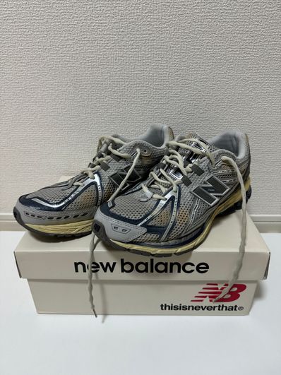 thisisneverthat × New Balance 1906R "Gray/Metallic Silver"