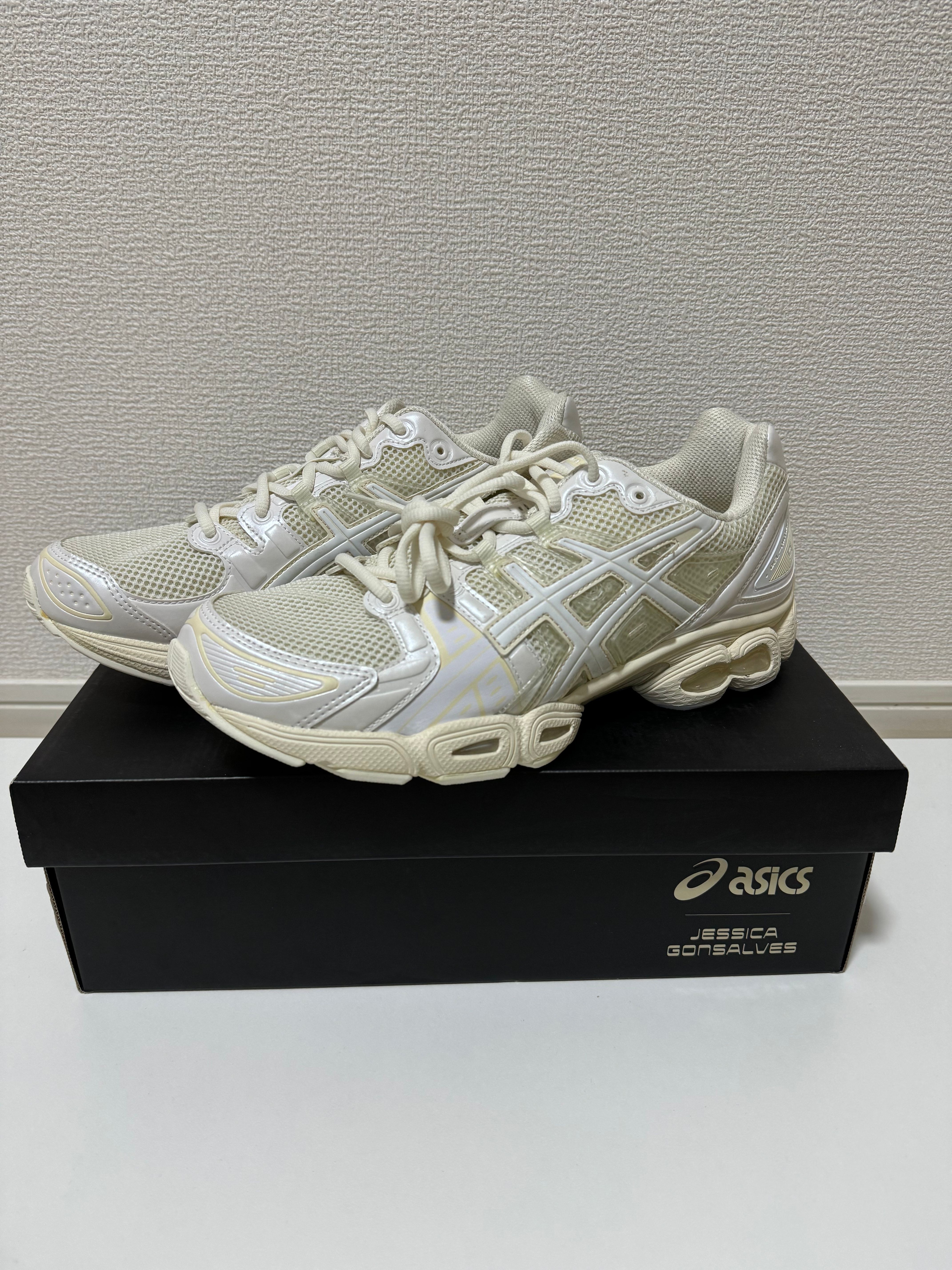 Jessica Gonsalves × Asics Gel-Nimbus 9 "White"