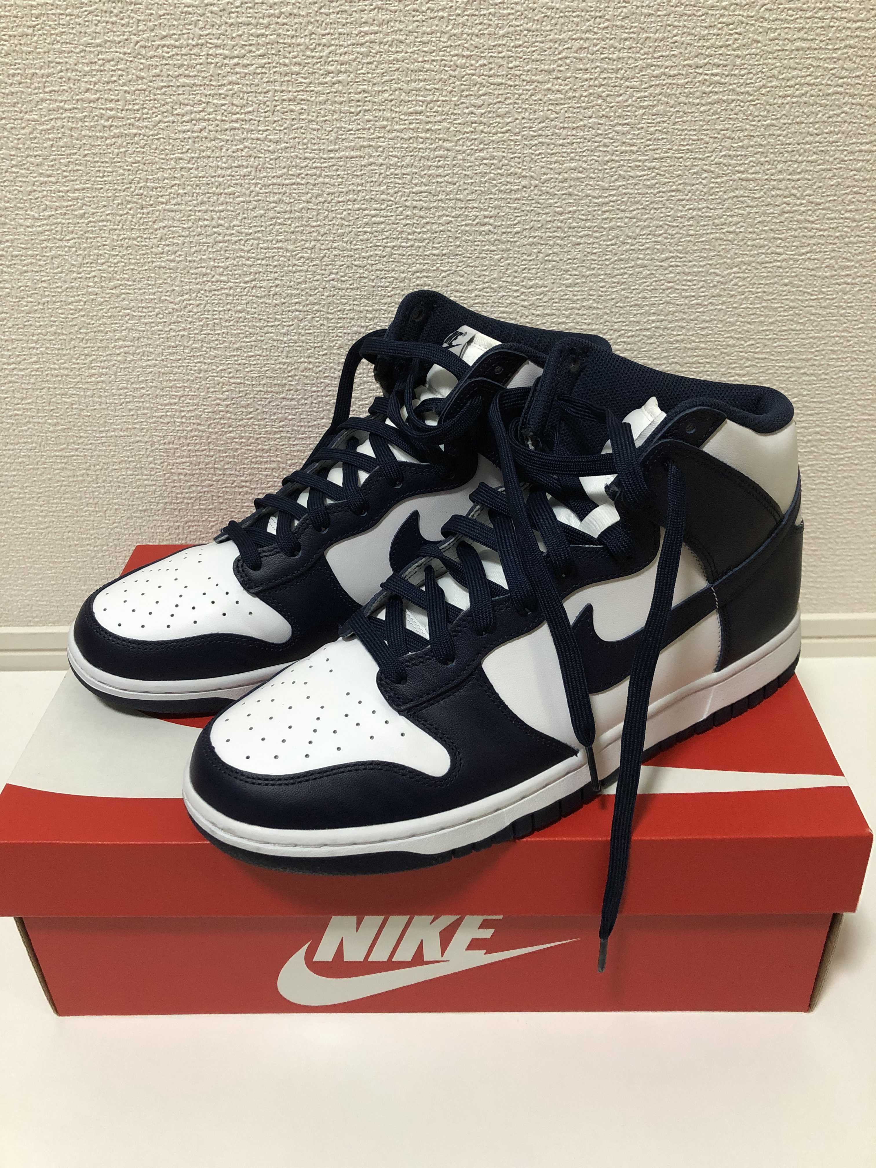 Nike Dunk High "Championship Navy"