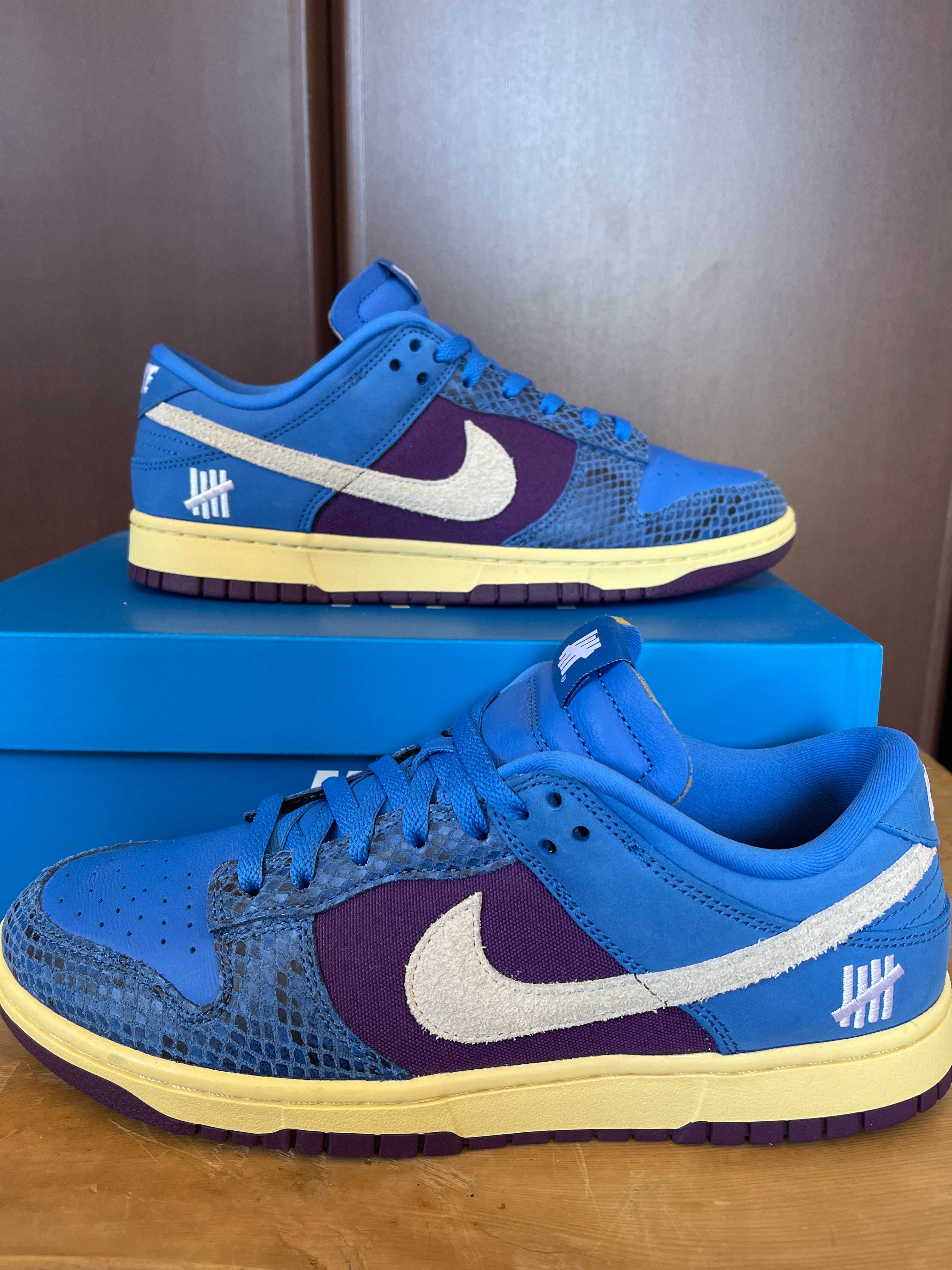 UNDEFEATED × Nike Dunk Low SP "Royal"