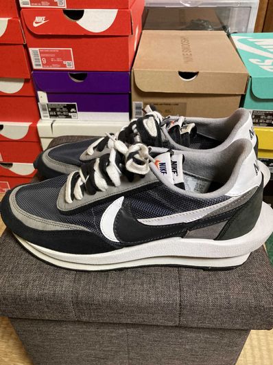 sacai × Nike LD Waffle "Black"