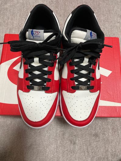 NBA × Nike Dunk Low EMB 75th Anniversary "Chicago Bulls"