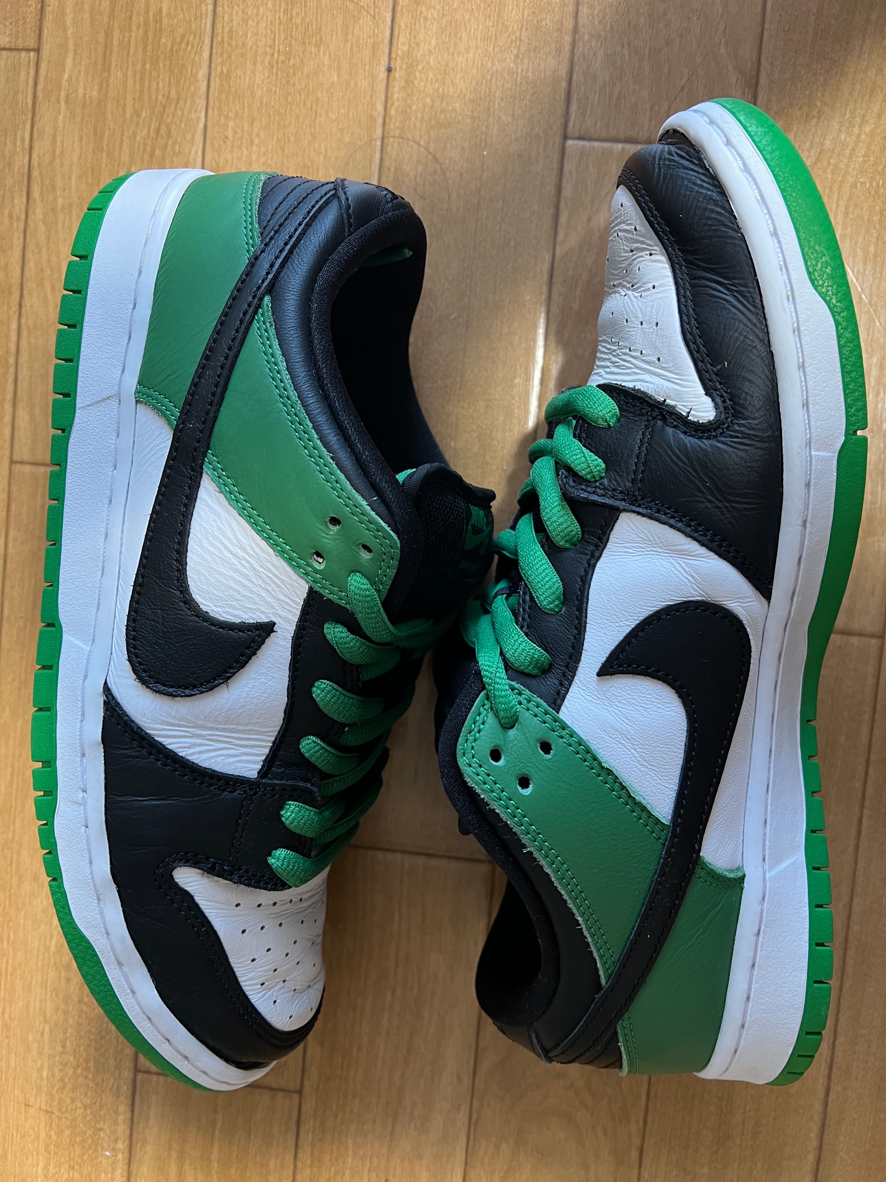 Nike SB Dunk Low Pro "Black and Classic Green"