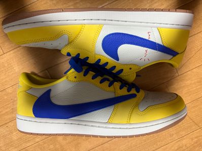 Travis Scott × Nike Women's Air Jordan 1 Retro Low OG "Canary"