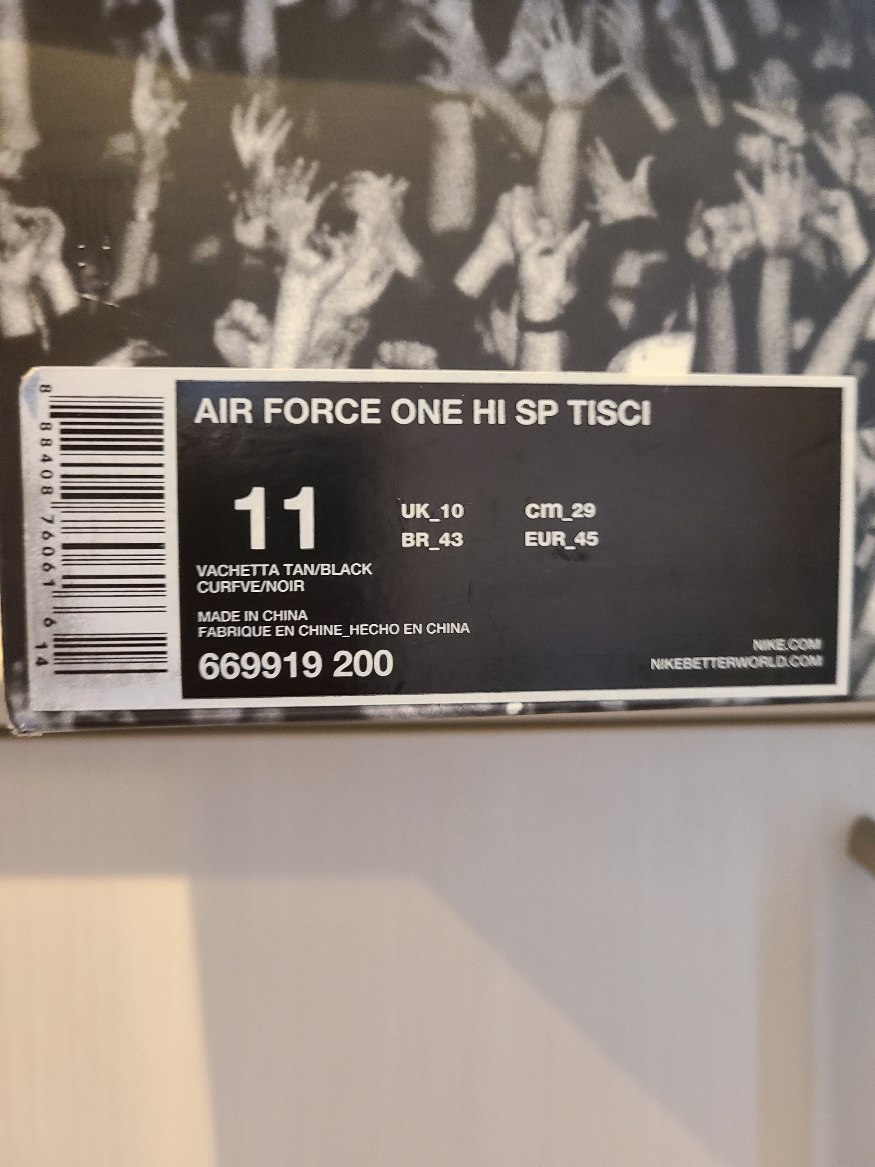 Nike Air Force 1 High "Tisci Tan"