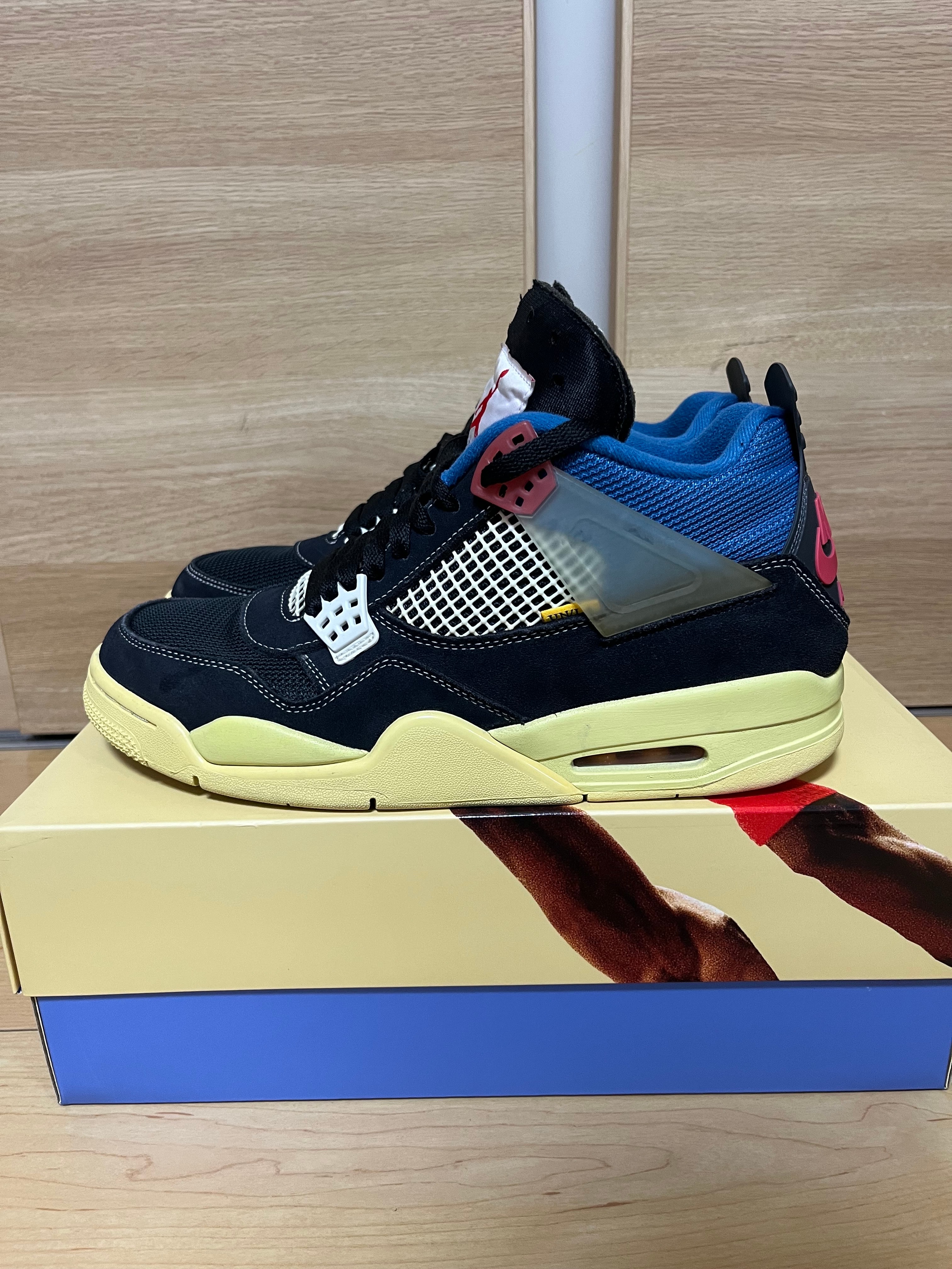 UNION × Nike Air Jordan 4 "Off Noir"