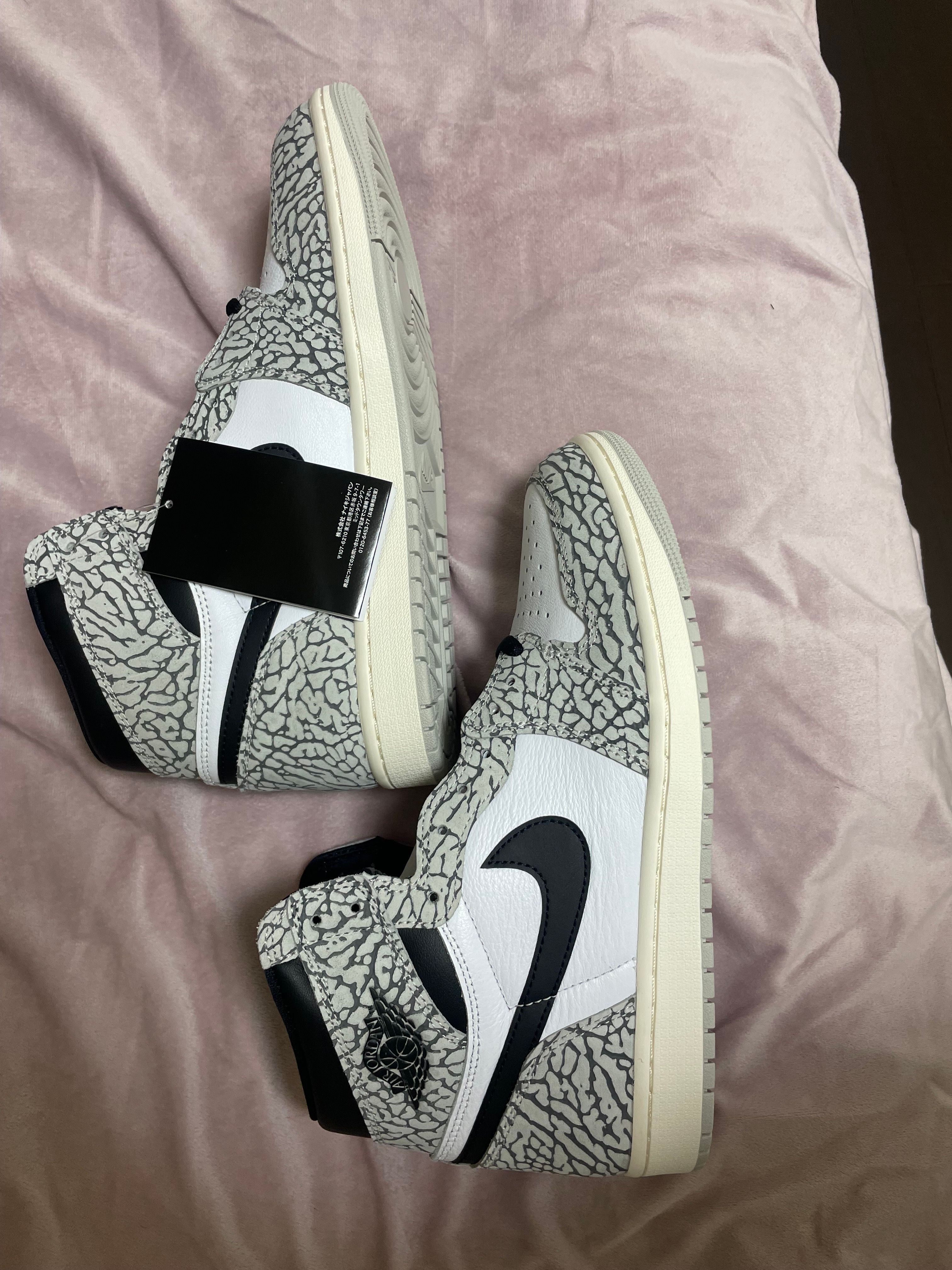 Nike Air Jordan 1 High OG "White Cement/Safari"