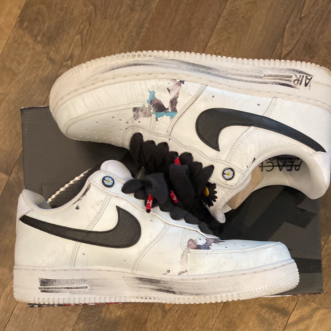 PEACEMINUSONE × Nike Air Force 1 Low "Para-noise/White/Black" / G-DRAGON