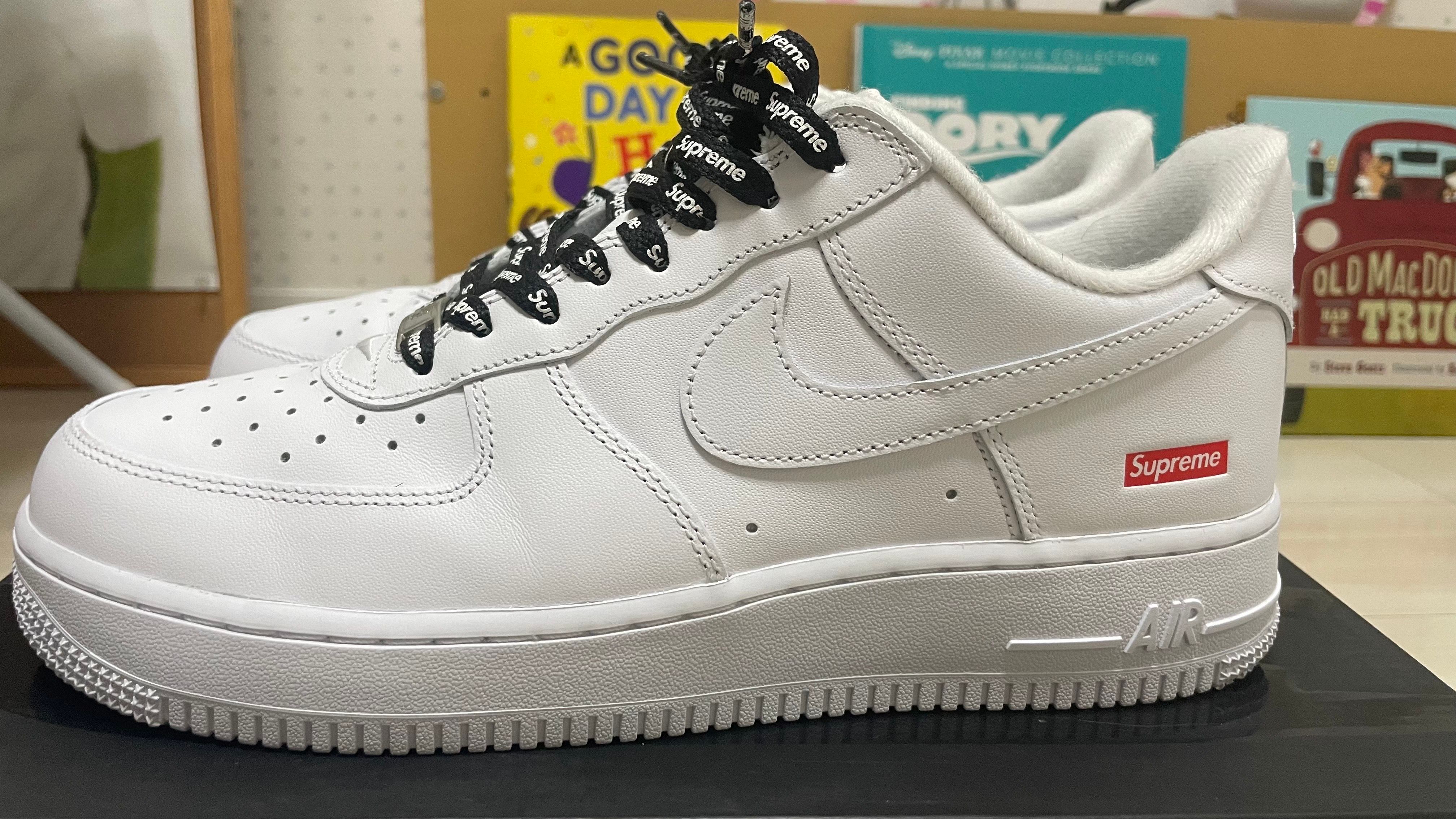 Supreme × Nike Air Force 1 Low "White"