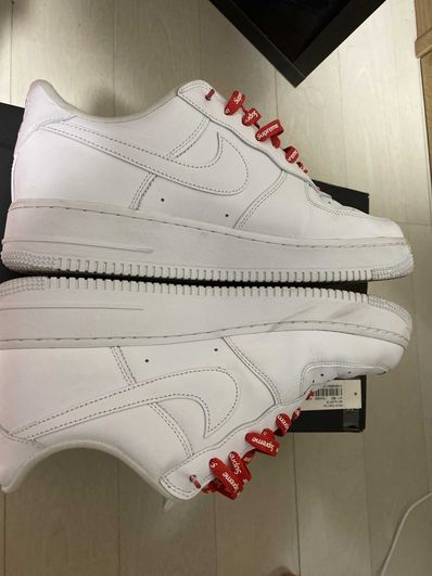 Supreme × Nike Air Force 1 Low "White"