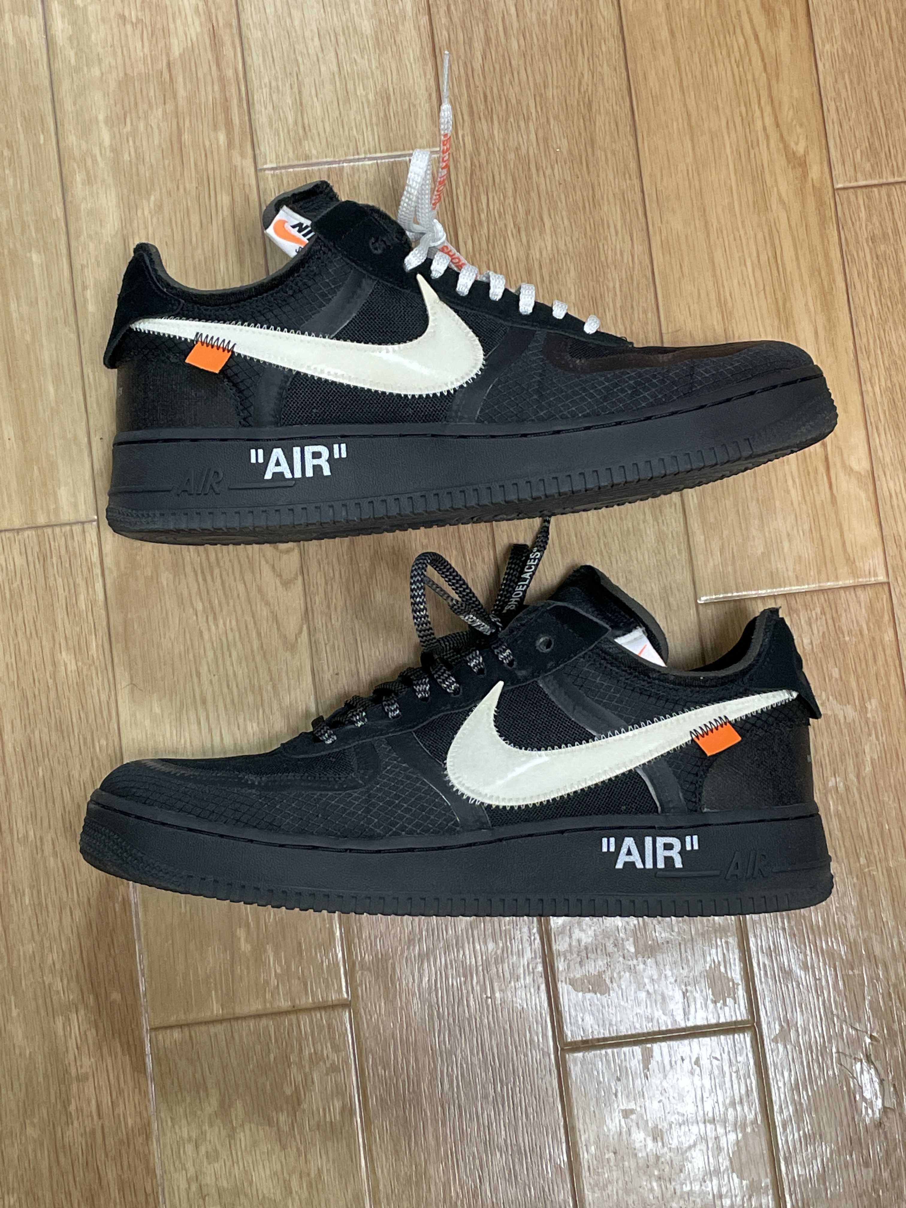 Off-White × Nike Air Force 1 Low "Black"