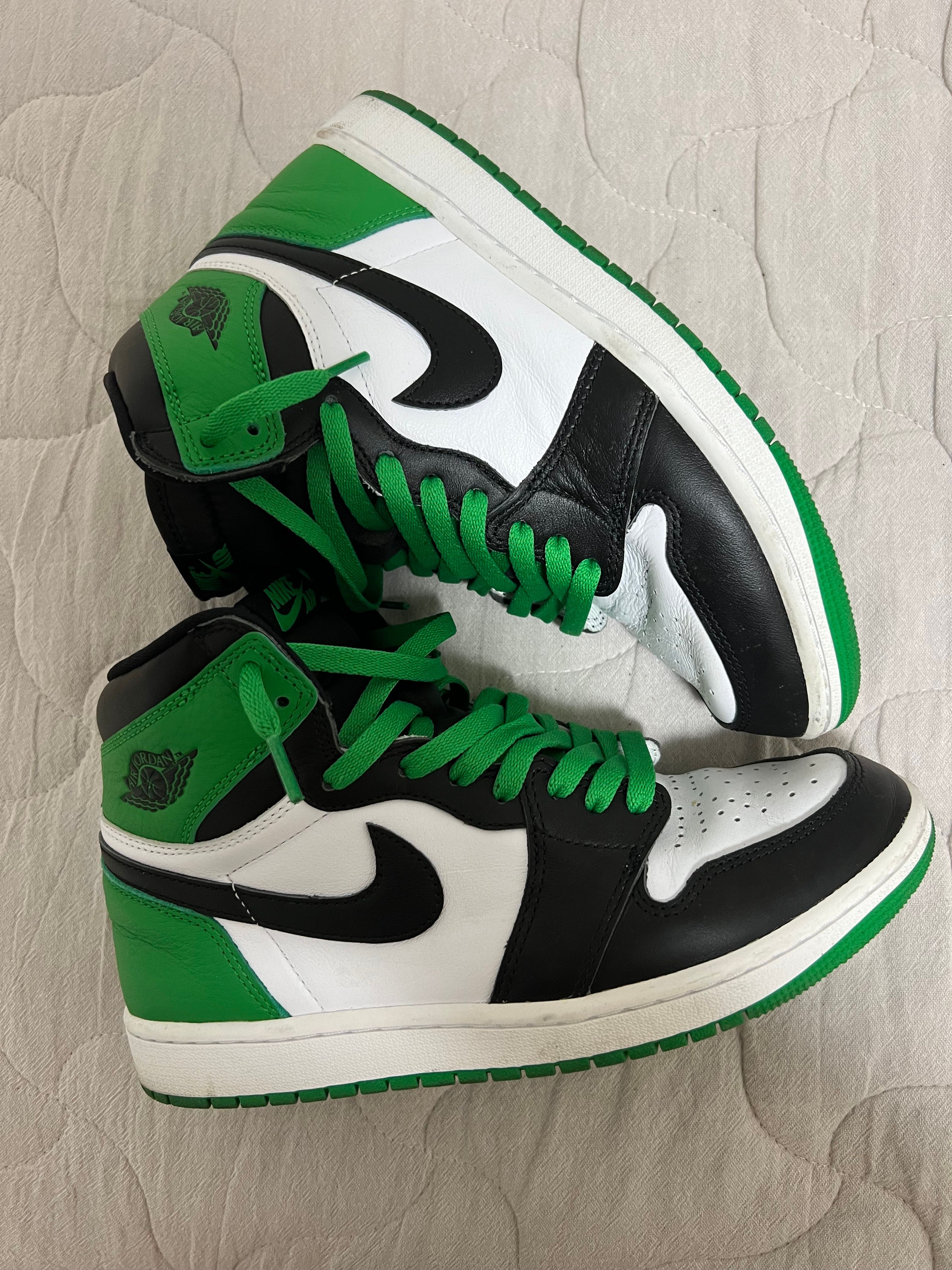 Nike Air Jordan 1 Retro High OG "Celtics/Black and Lucky Green" (2023)