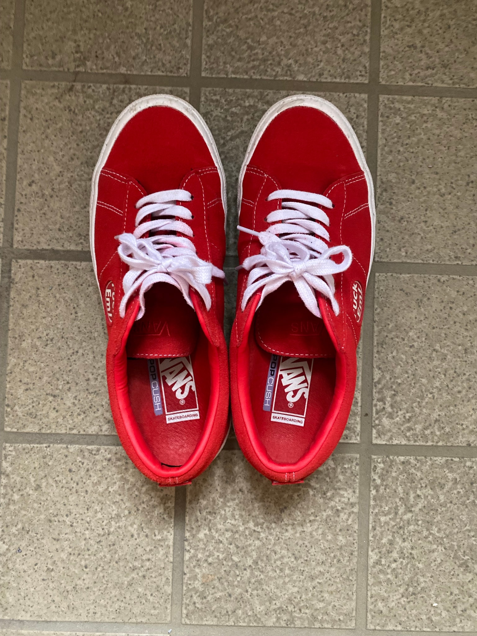 Supreme × Vans Sid "Red"
