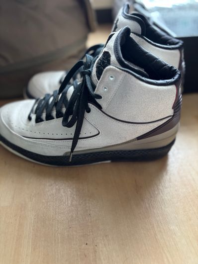 A Ma Maniere × Nike Air Jordan 2 "Airness/Sail and Burgundy"