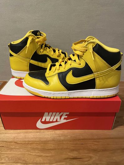 Nike Dunk High "Black/Varsity Maize"