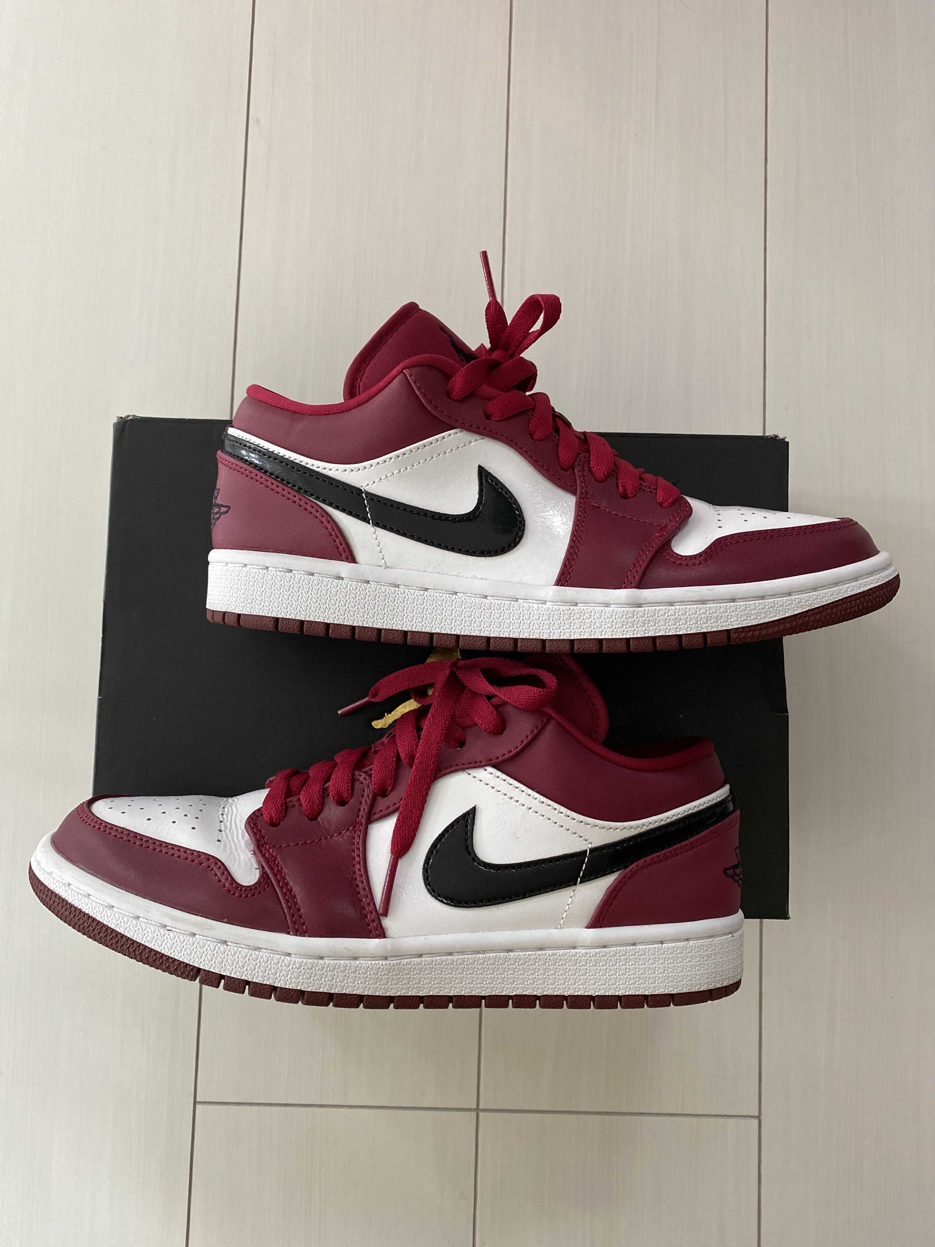 NIKE AIR JORDAN 1 LOW "NOBLE RED"