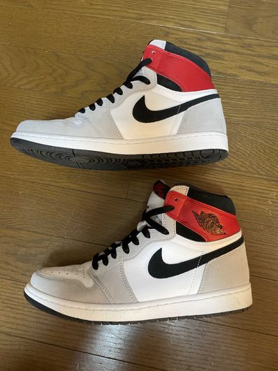 Nike Air Jordan 1 High OG "White/Black/Light Smoke Grey"