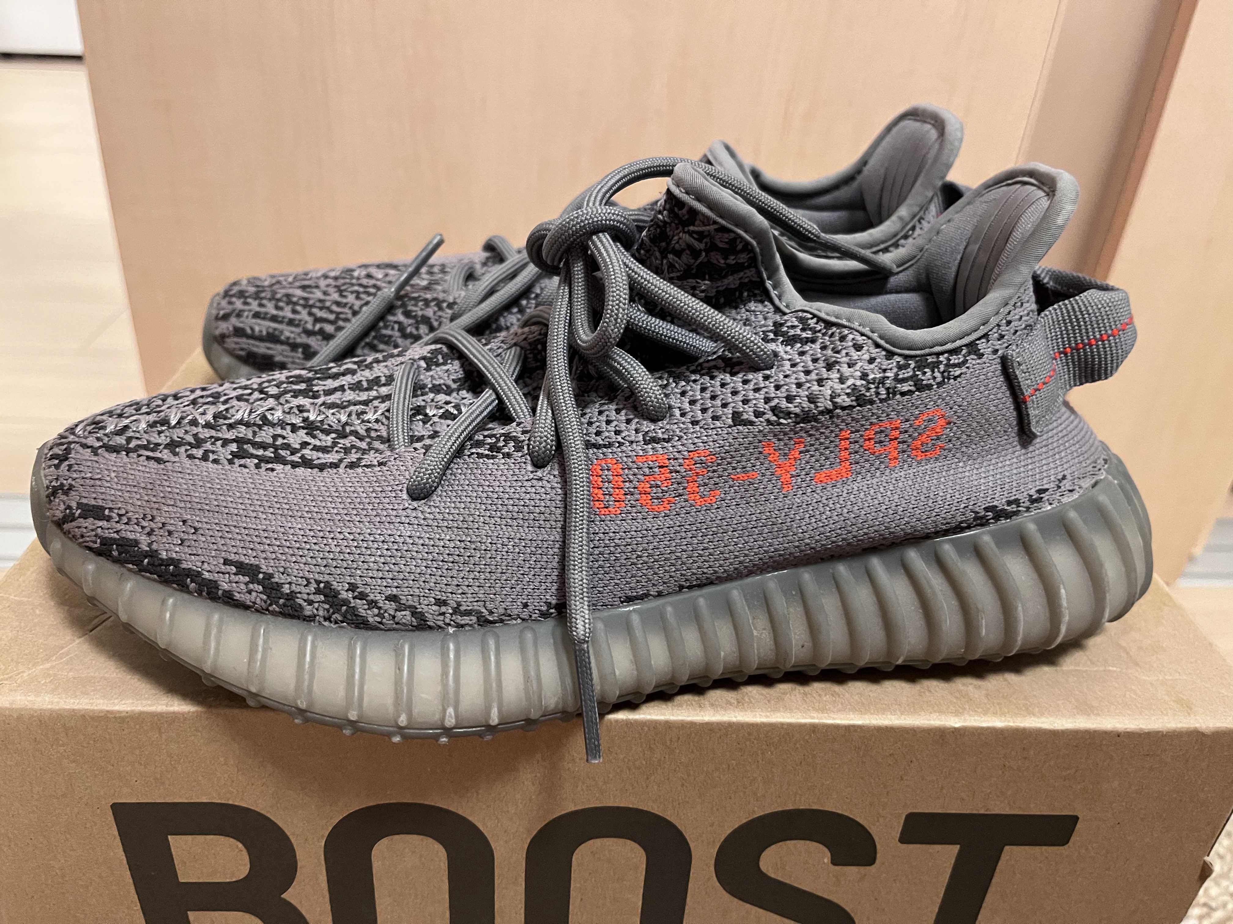 adidas Yeezy Boost 350 V2 "Grey/Bold Orange/DGH Solid Grey"