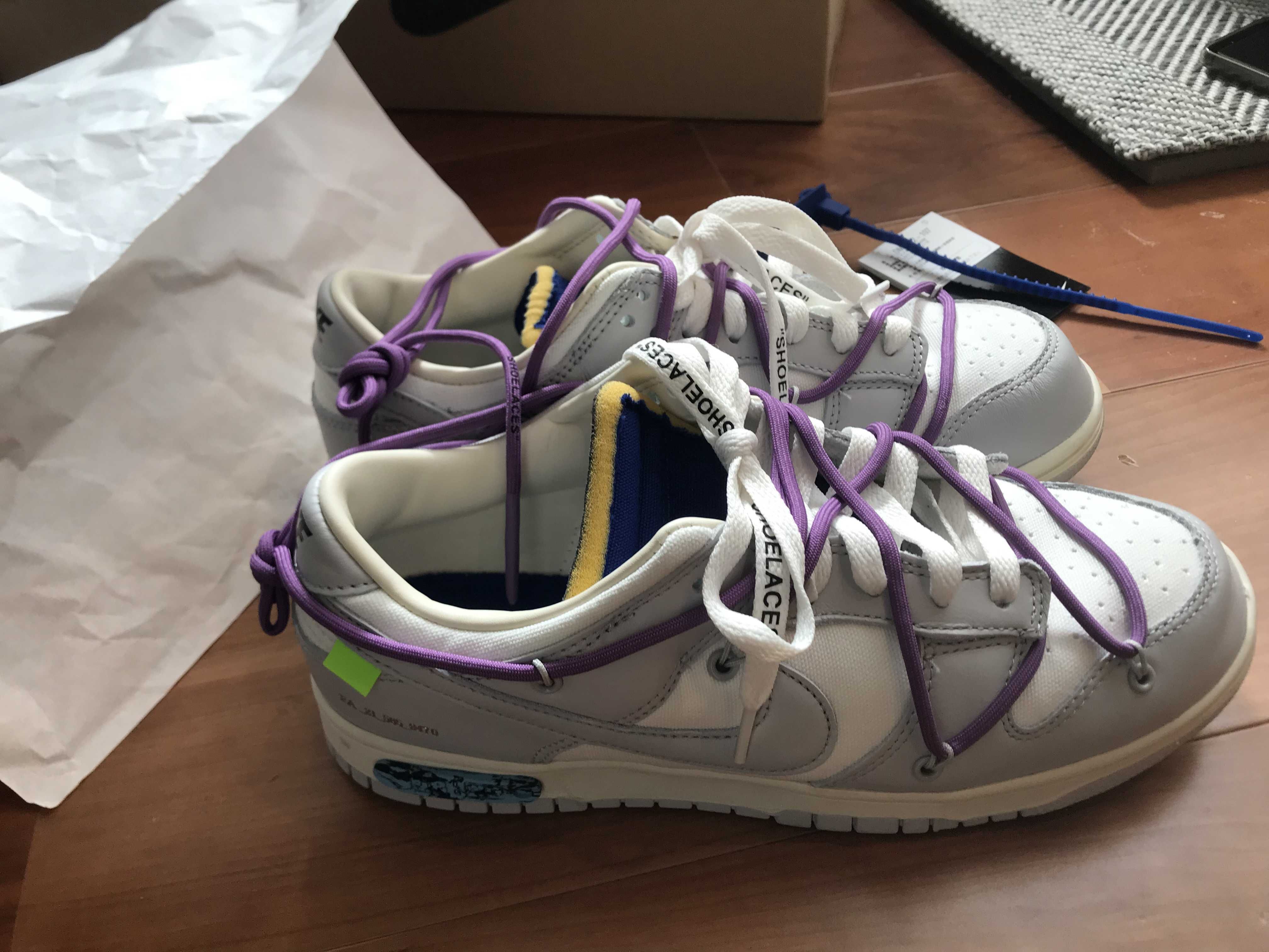 Off-White × Nike Dunk Low 1 of 50 "Lot.48" 