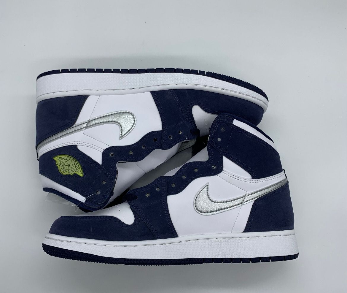Nike GS Air Jordan 1 High OG CO.JP "Midnight Navy" (2020)(ブリーフケースなし)
