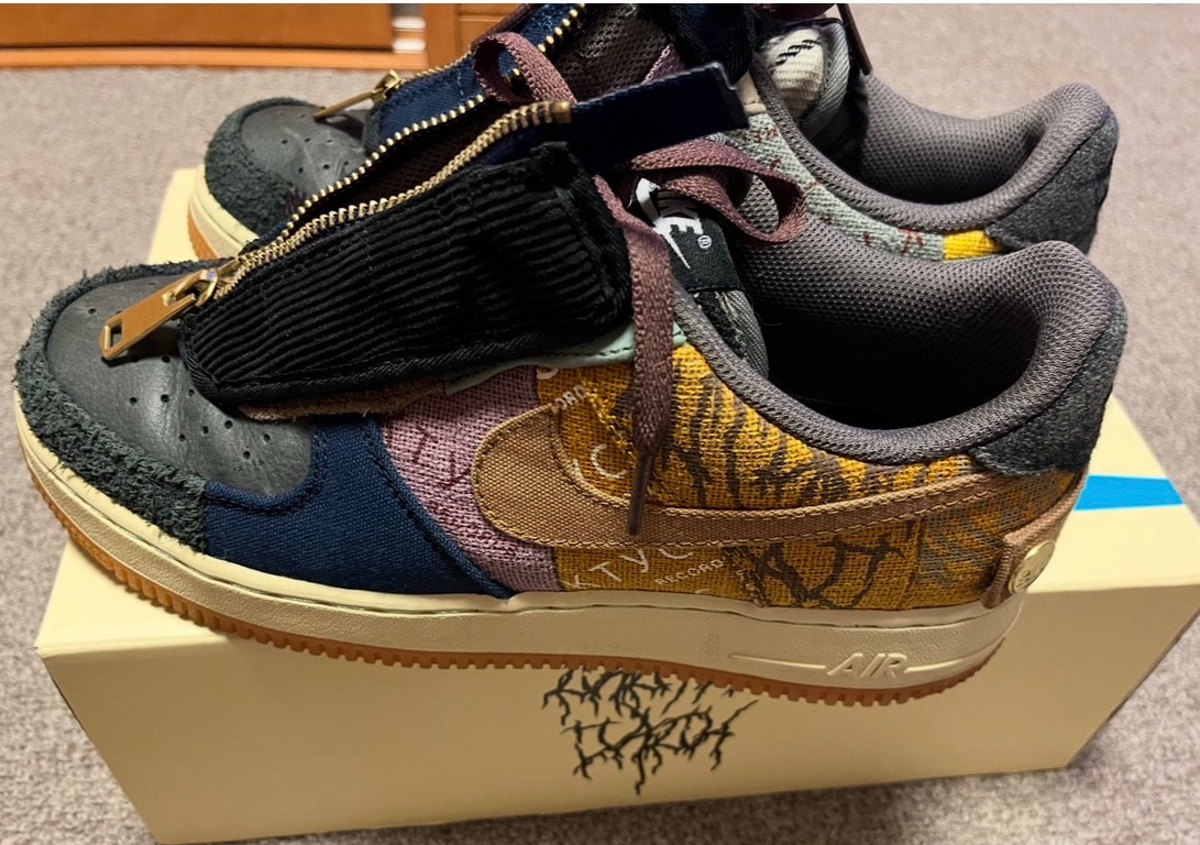 Travis Scott × Nike Air Force 1 Low Cactus Jack "Multi Color"