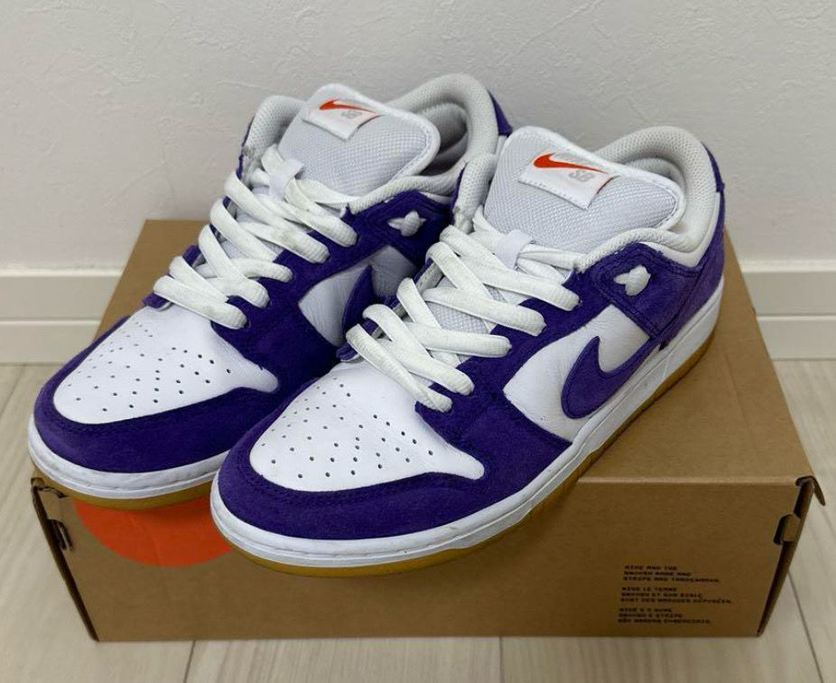 Nike SB Dunk Low Pro ISO Orange Label "Court Purple Gum"