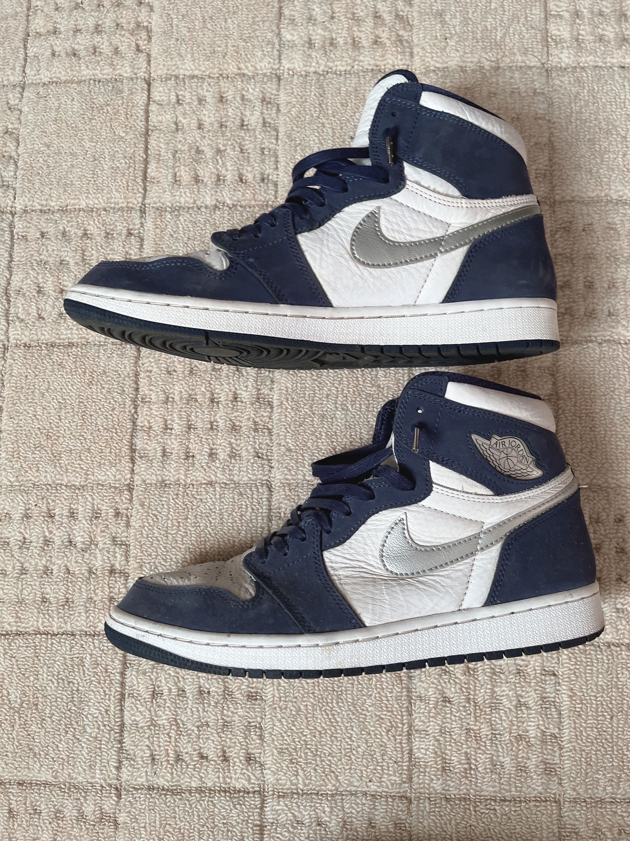 Nike Air Jordan 1 High OG CO.JP "White/Midnight Navy" (2020)(ブリーフケースなし)