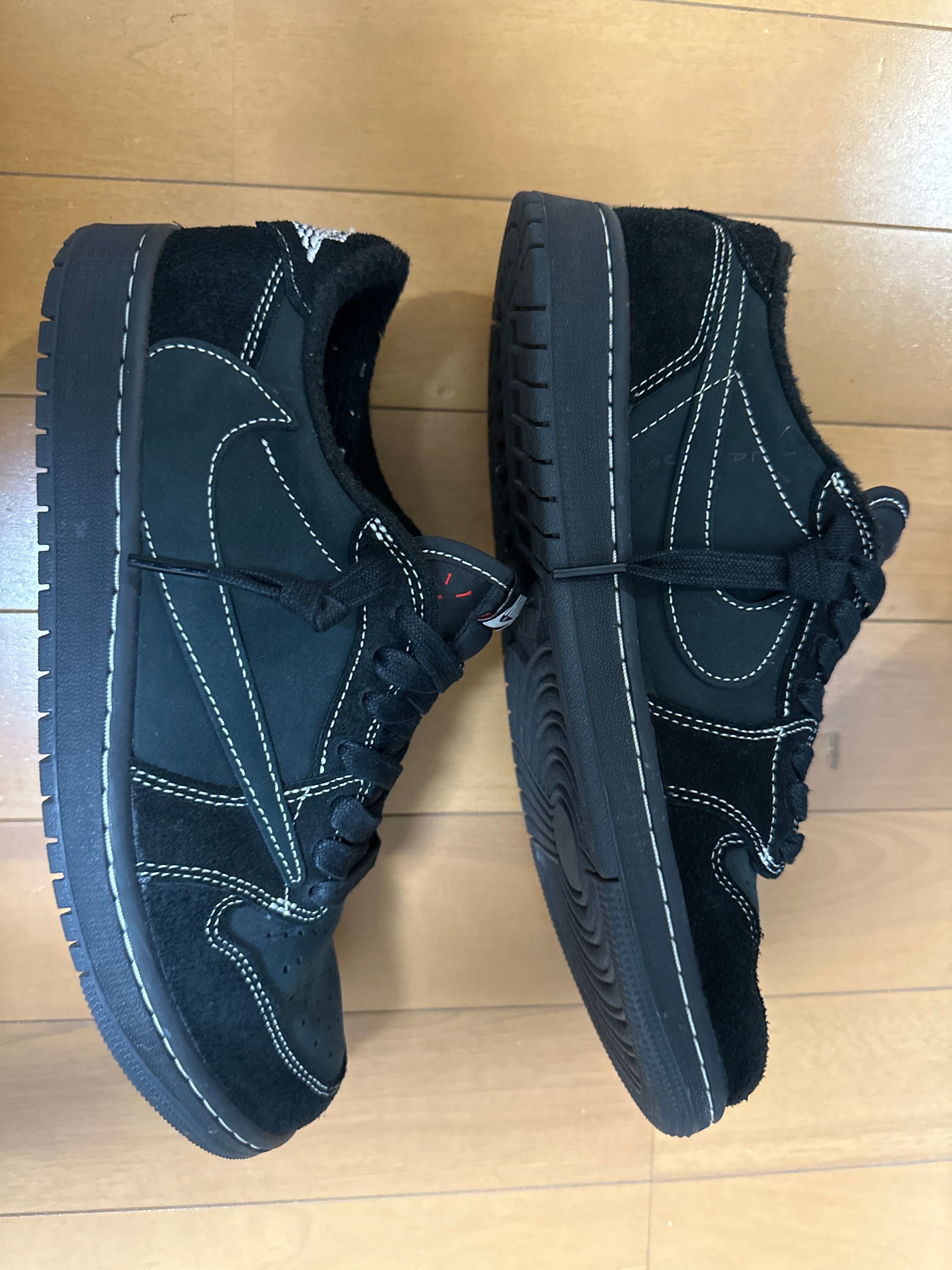 Travis Scott × Nike Air Jordan 1 Low OG SP "Black Phantom"