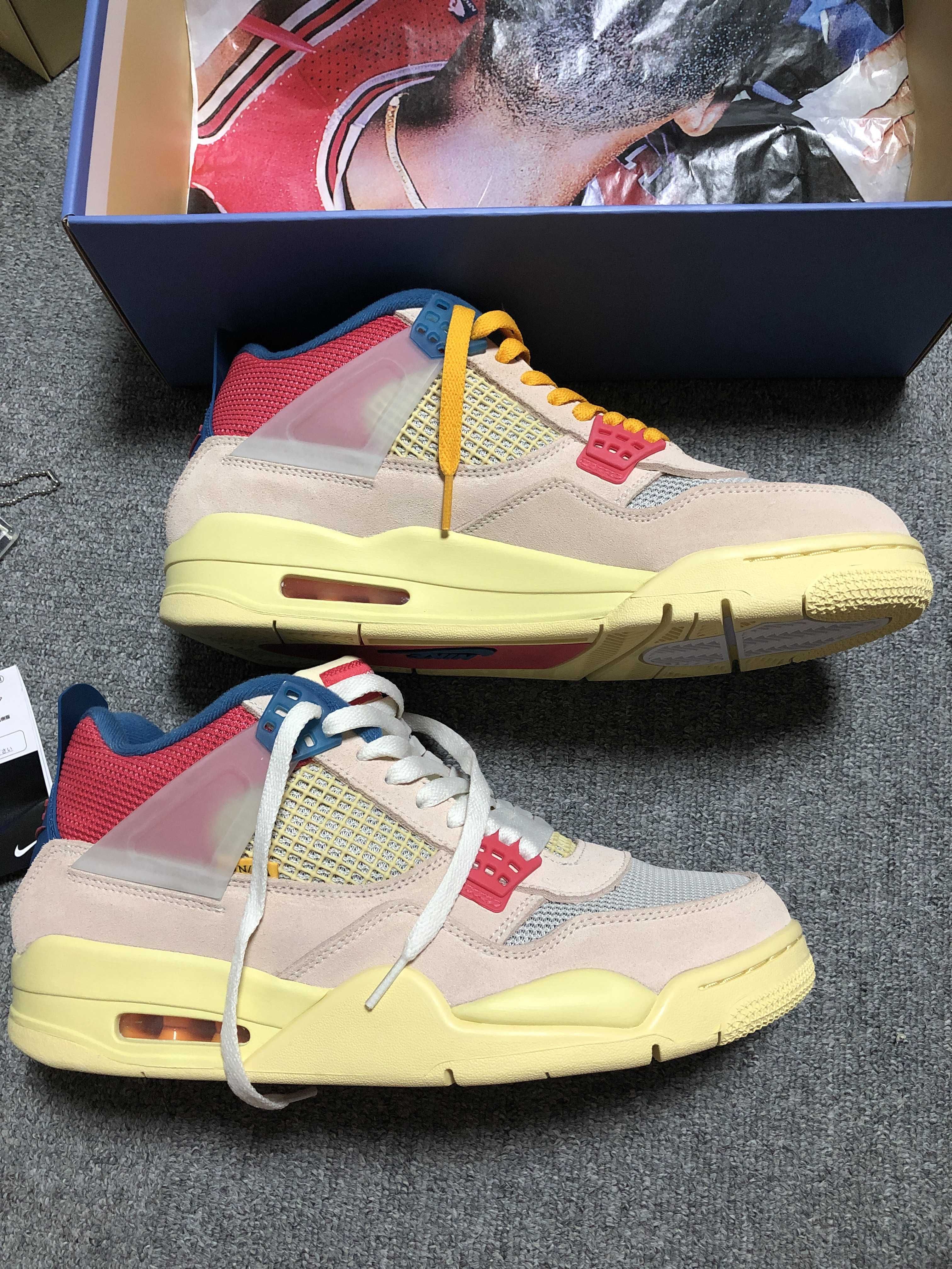 UNION × Nike Air Jordan 4 SP "Guava Ice/Light Fusion Red"