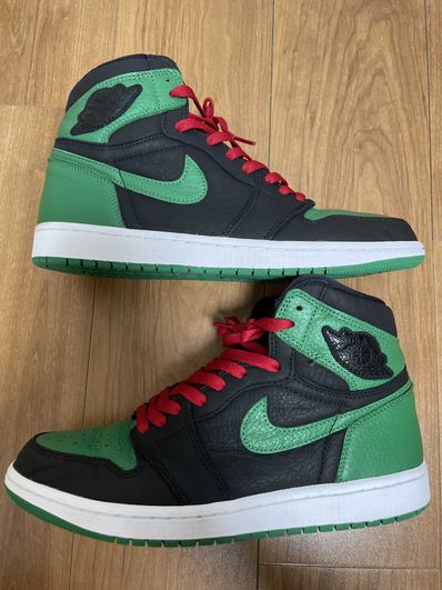 Nike Air Jordan 1 Retro High OG "Black/Pine Green" (2020)