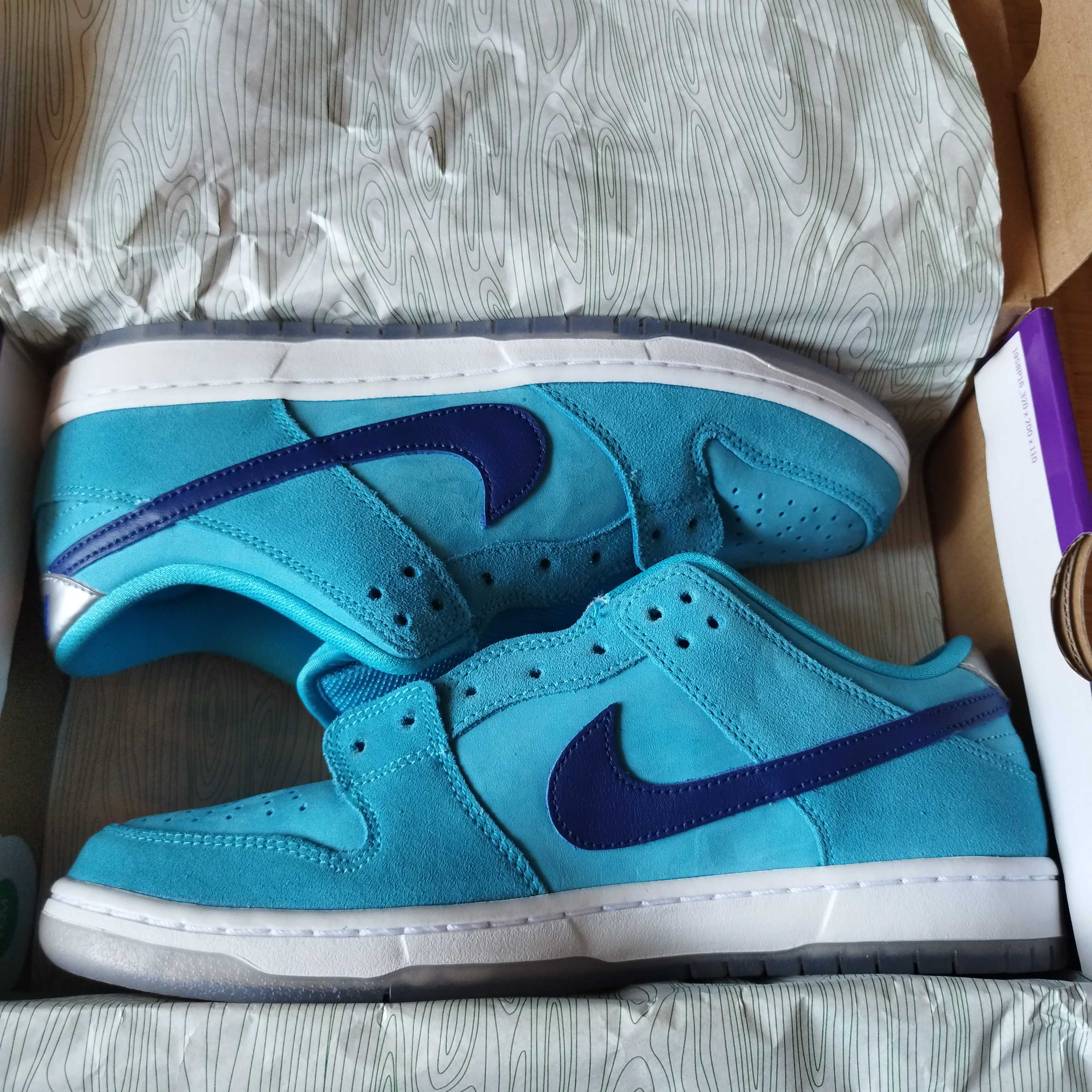 Nike SB Dunk Low Pro "Blue Fury/Deep Royal Blue"