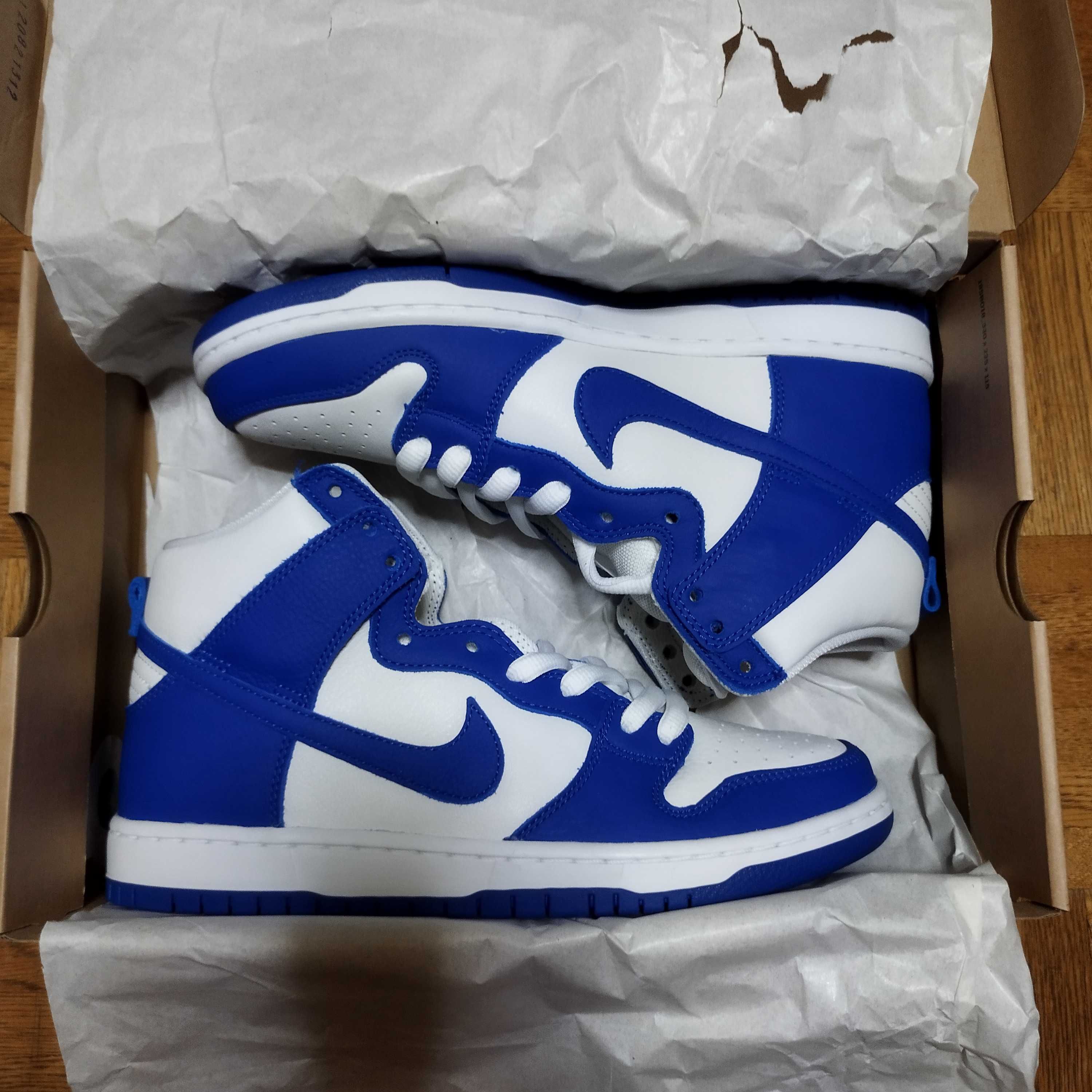 Nike SB Dunk High Orange Label "Kentucky" 
