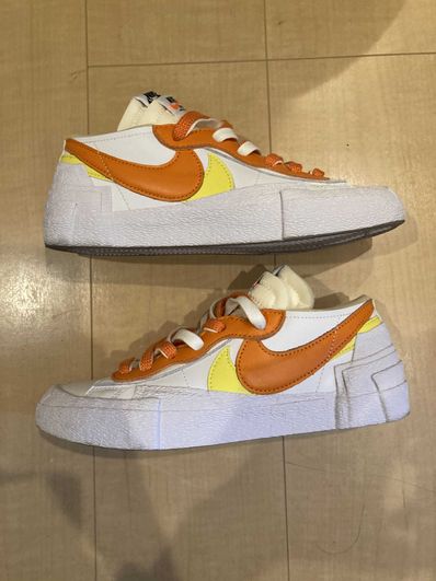 SACAI × NIKE BLAZER LOW "MAGMA ORANGE"
