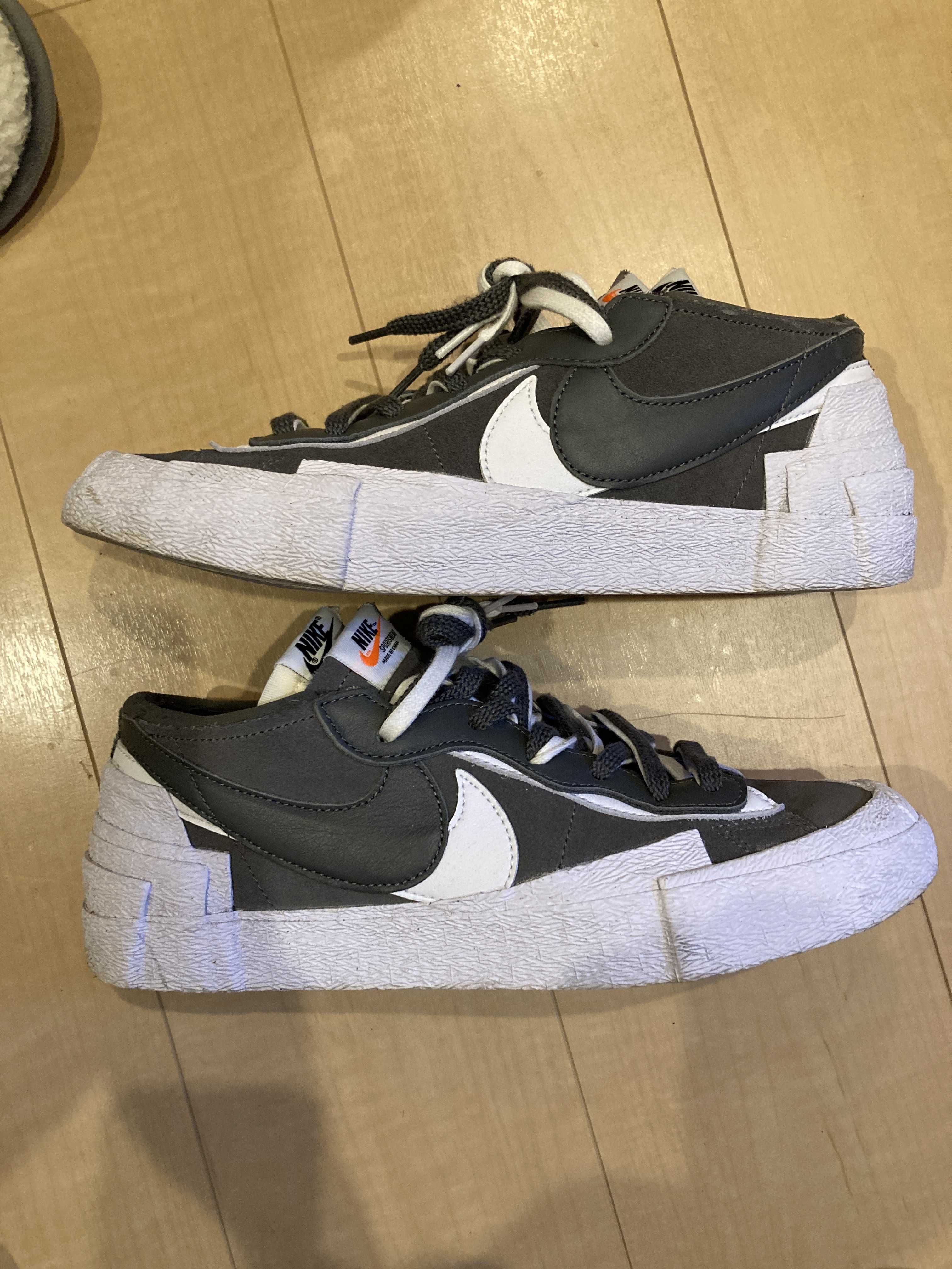 Sacai × Nike Blazer Low "Iron Grey"