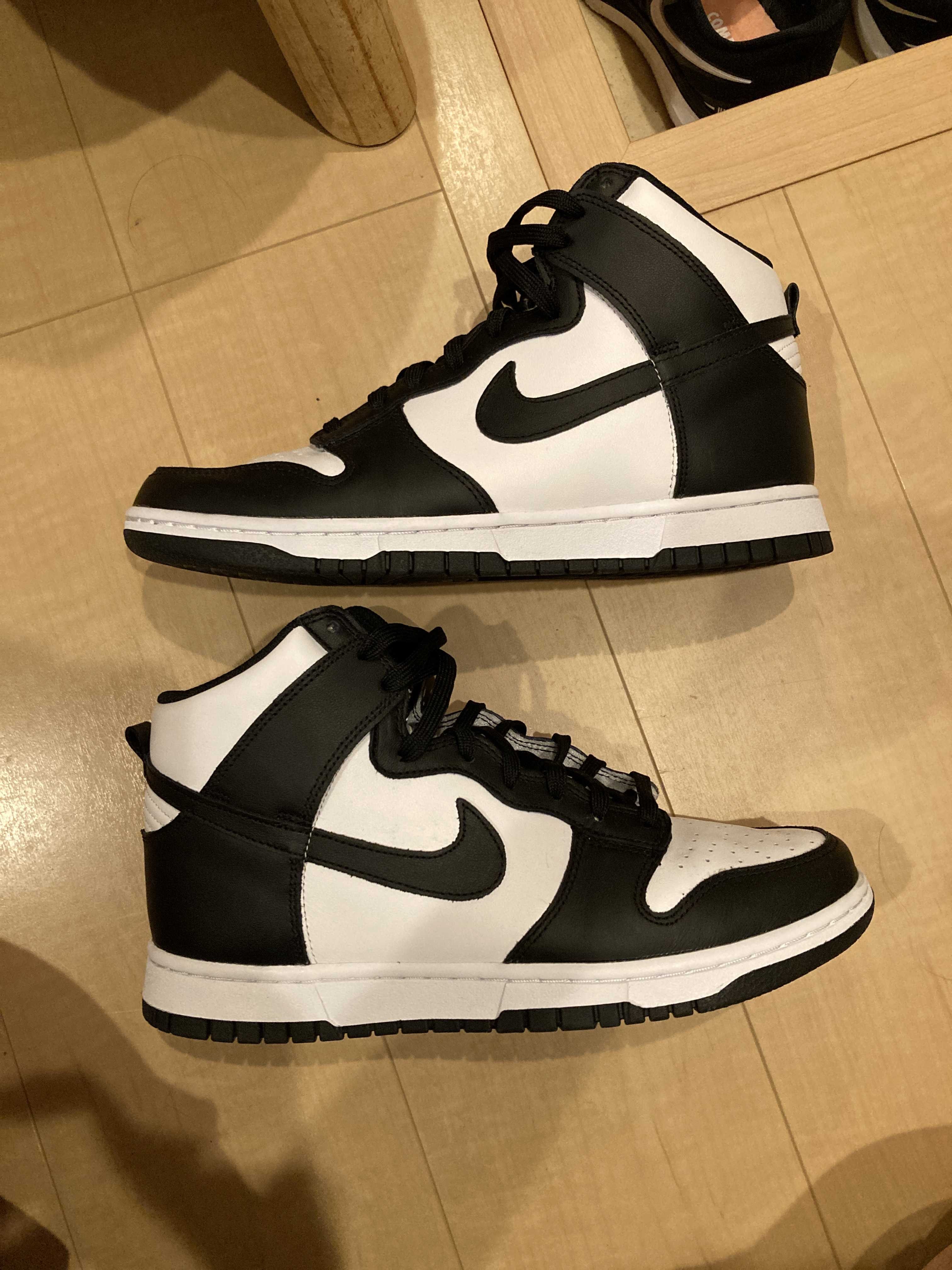 Nike Women's Dunk High "Black and White"