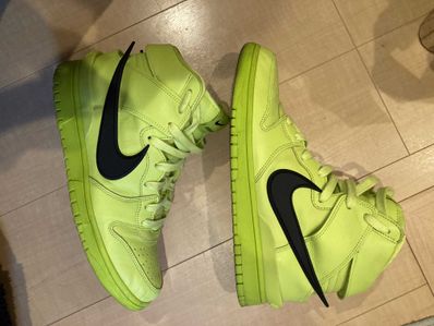 AMBUSH × NIKE DUNK HIGH "FLASH LIME"
