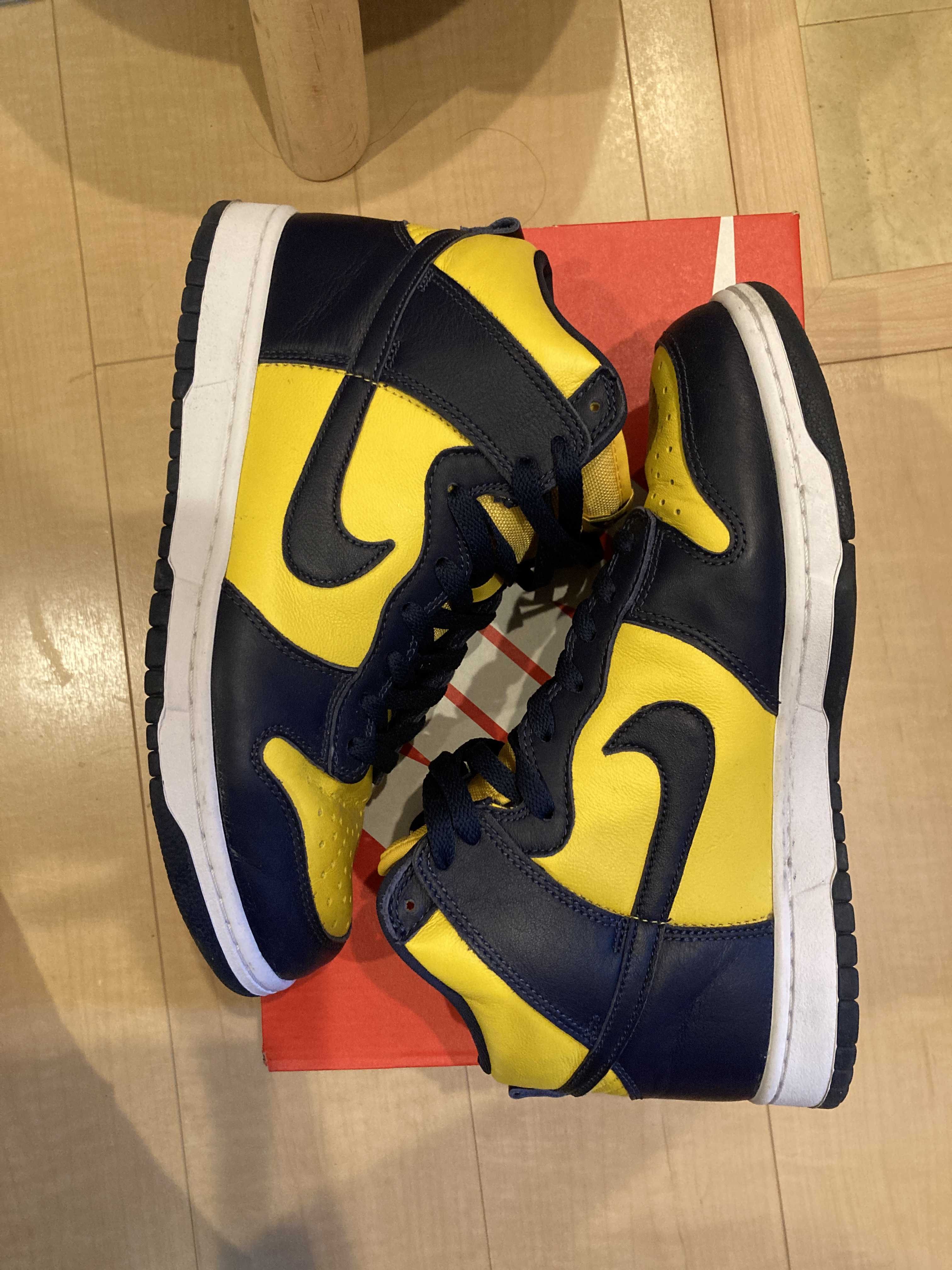 Nike Dunk High "Michigan"