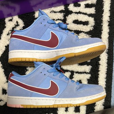 Nike SB Dunk Low Pro "Philadelphia Phillies/Valor Blue and Team Maroon"