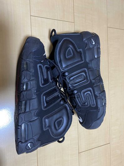 Supreme × Nike Air More Uptempo "Black"