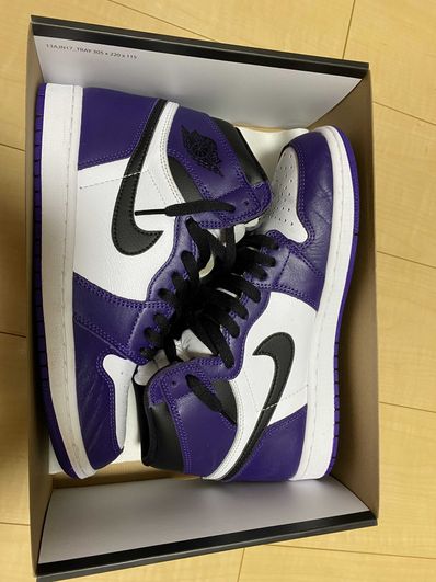 Nike Air Jordan 1 Retro High OG "Court Purple White/Black" (2020)