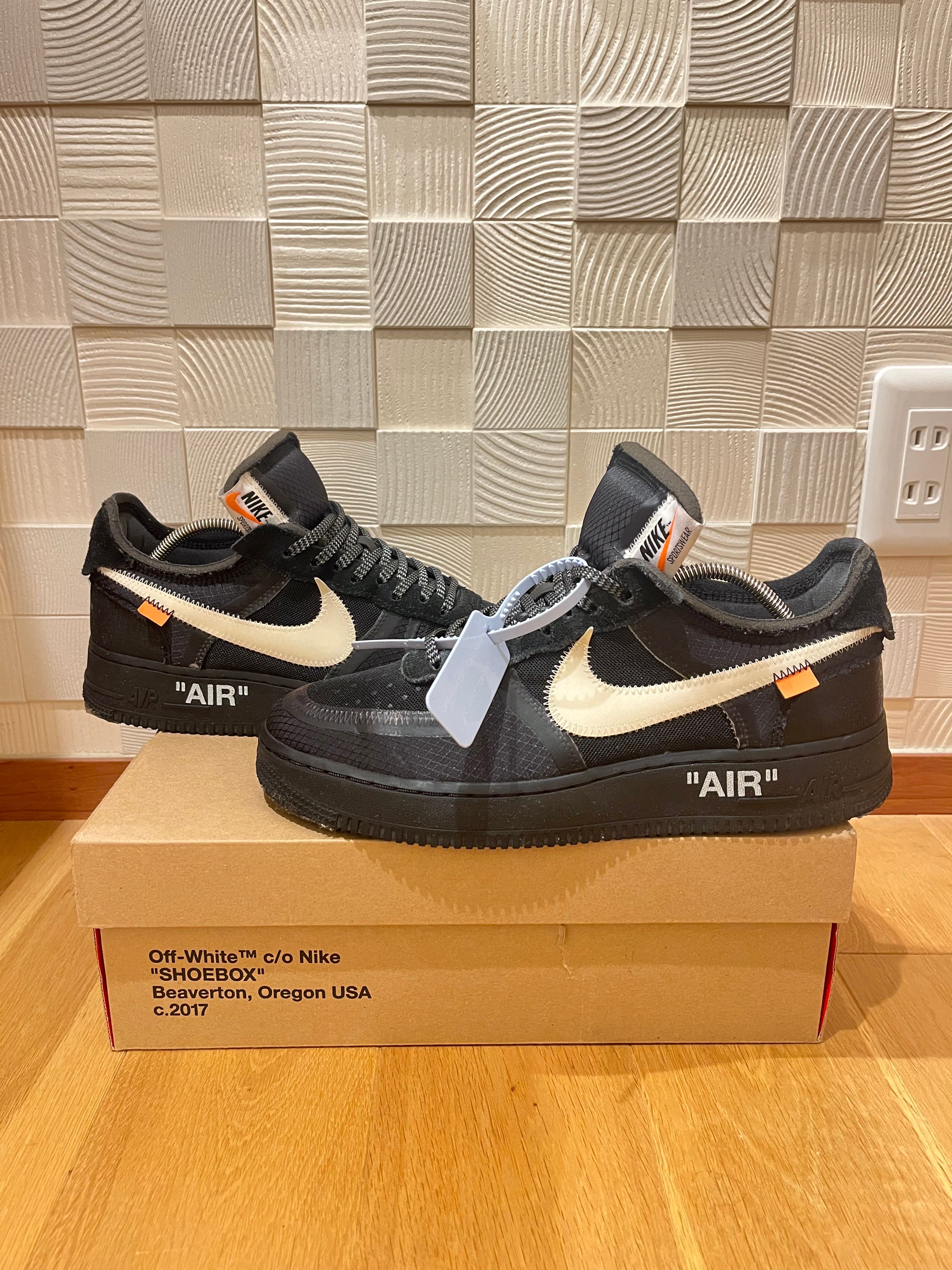 Off-White × Nike Air Force 1 Low "Black"