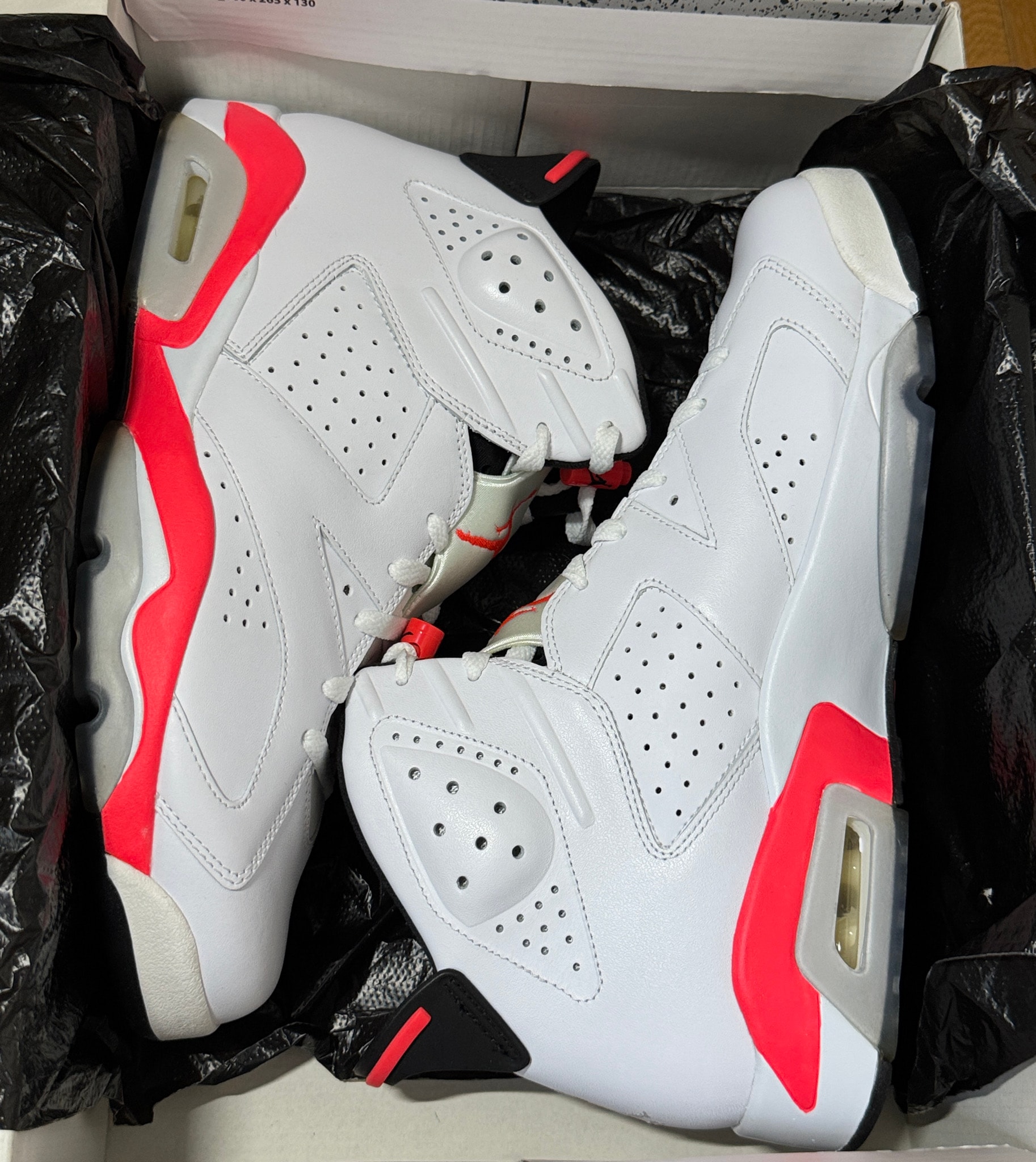 Nike Air Jordan 6 Retro "White / Infra Red" (2014)