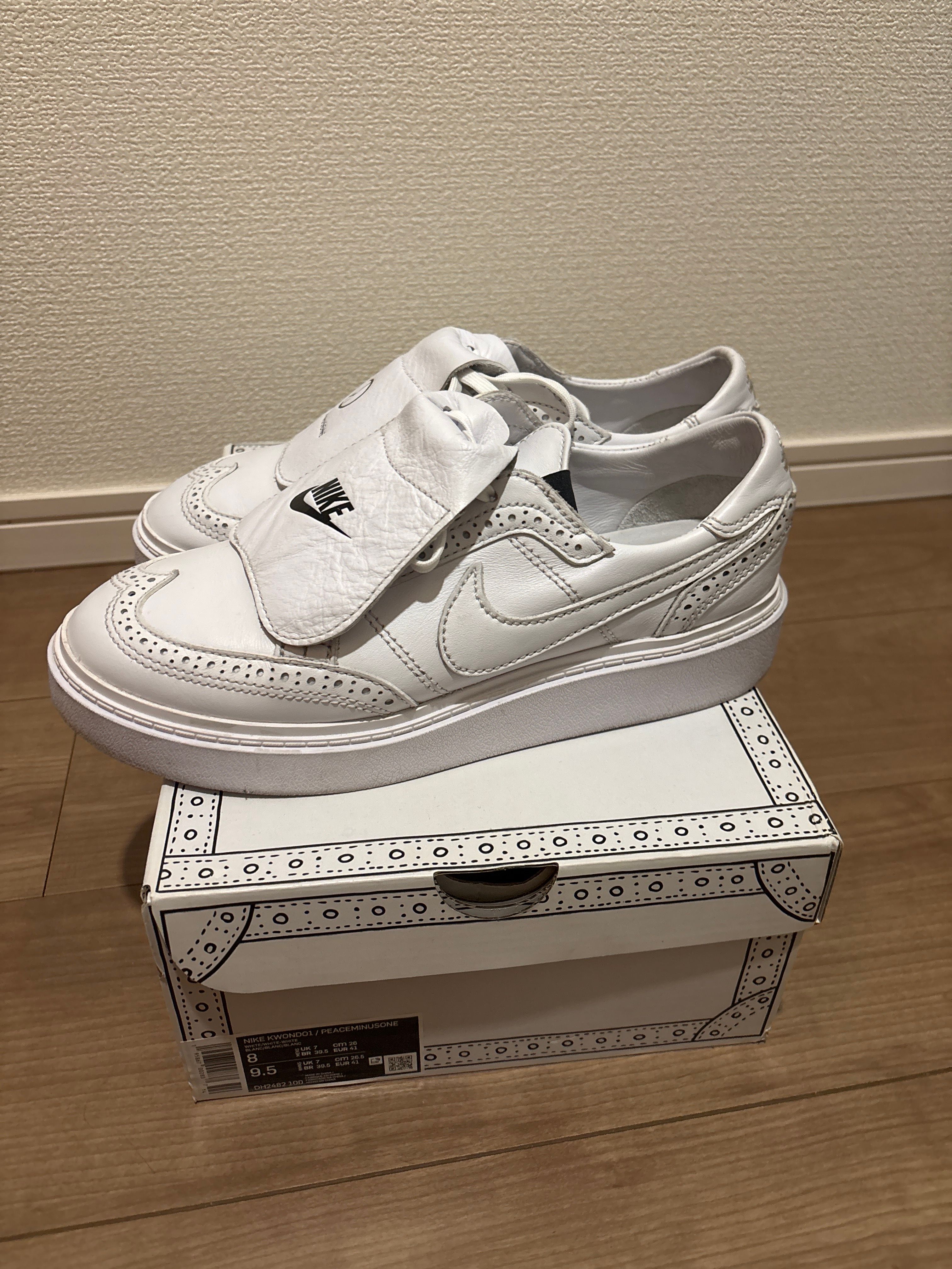PEACEMINUSONE × Nike Kwondo1 "White" / G-DRAGON