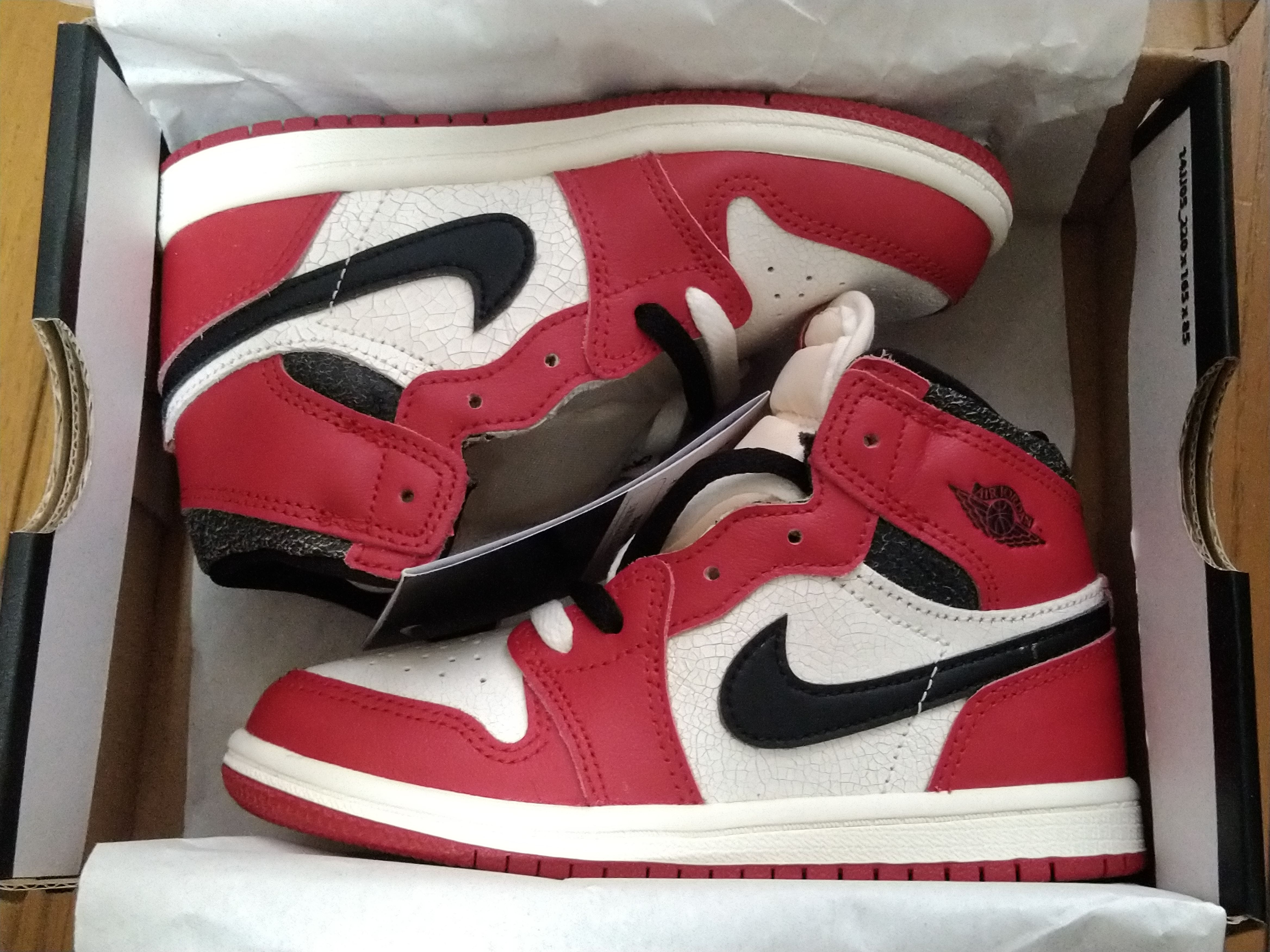 Nike TD Air Jordan 1 High OG "Lost & Found/Chicago"