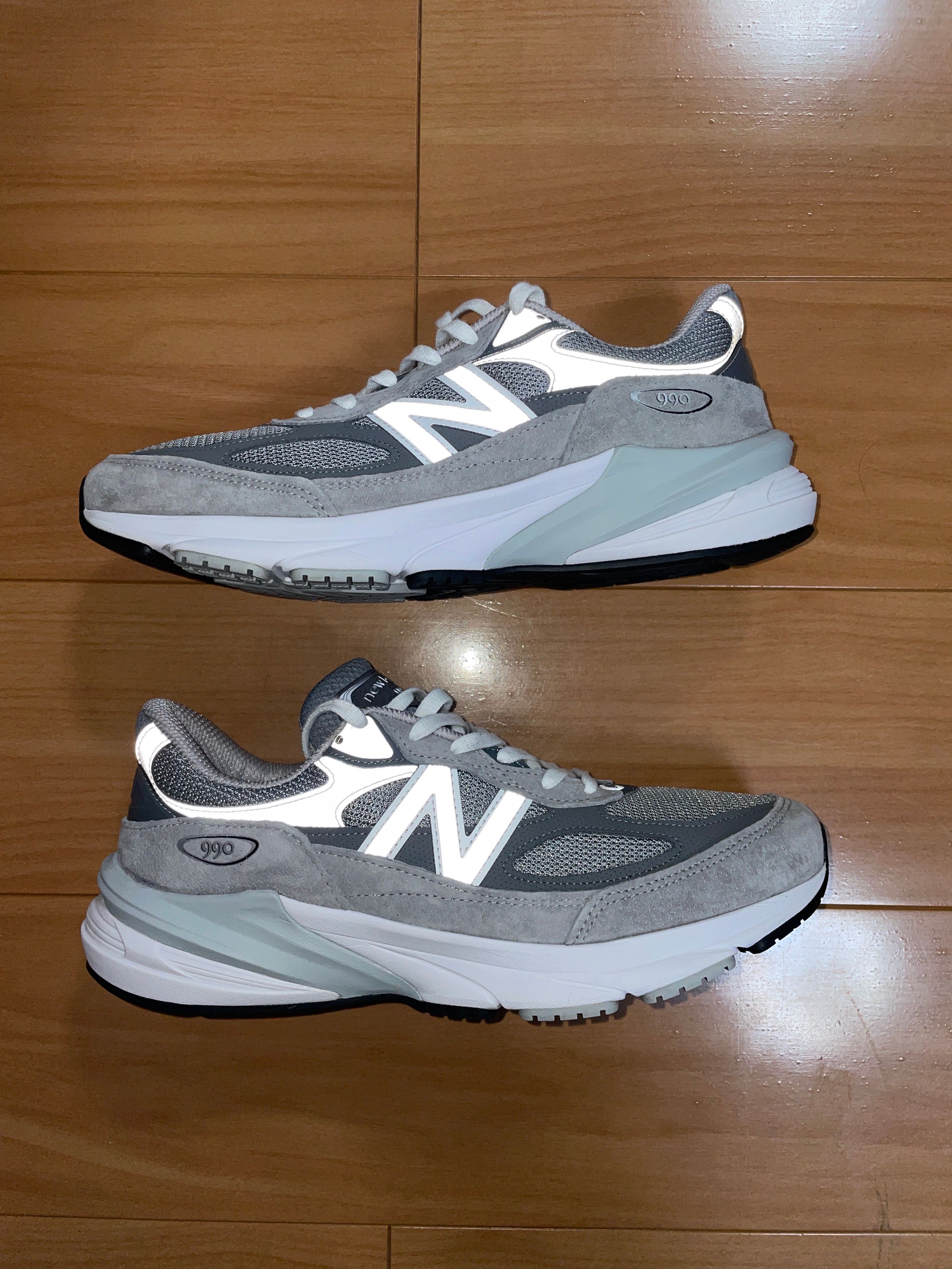New Balance 990V6 "Gray" (Heel Logo NB)