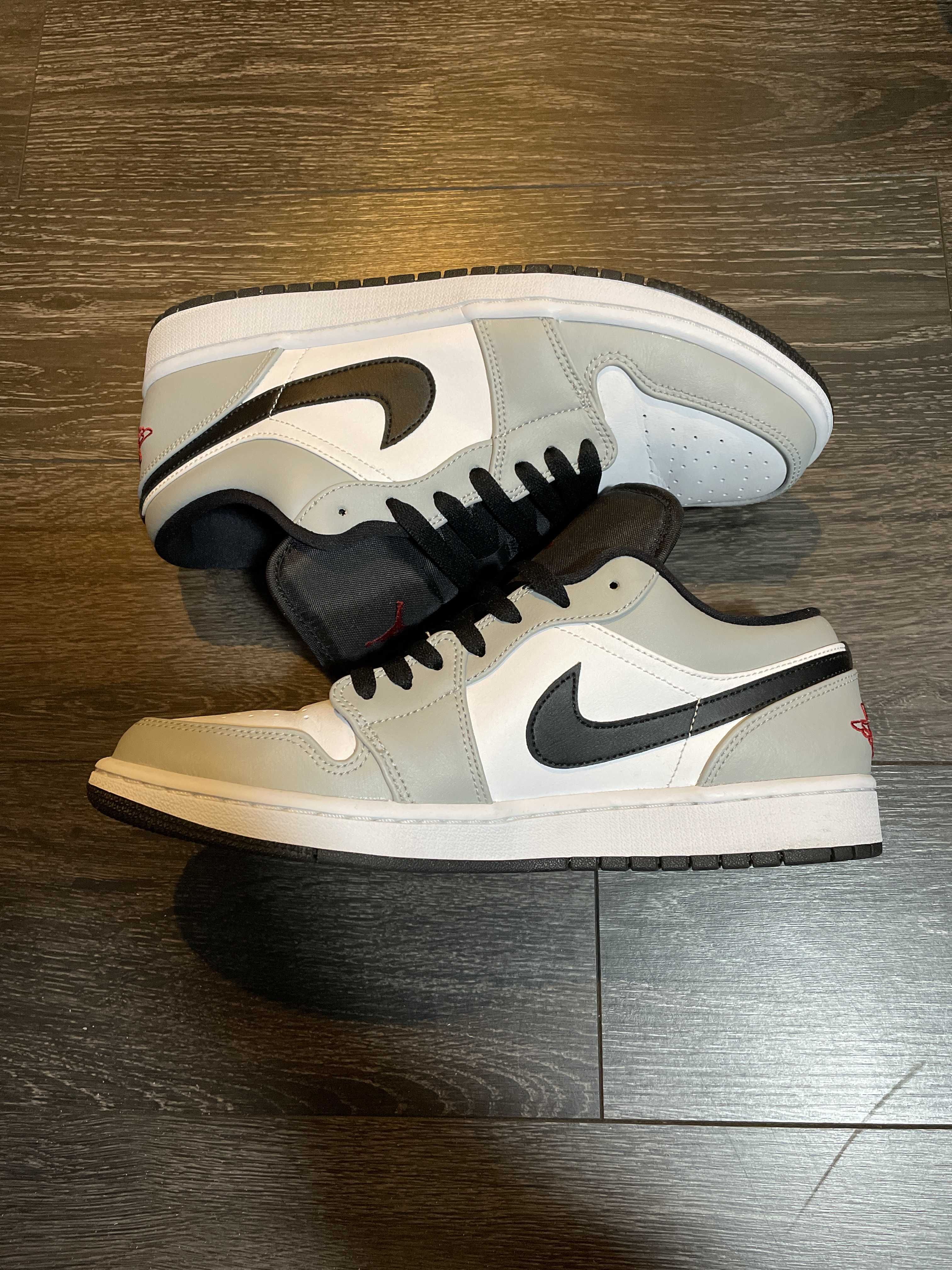 NIKE AIR JORDAN 1 LOW "LIGHT SMOKE GREY"